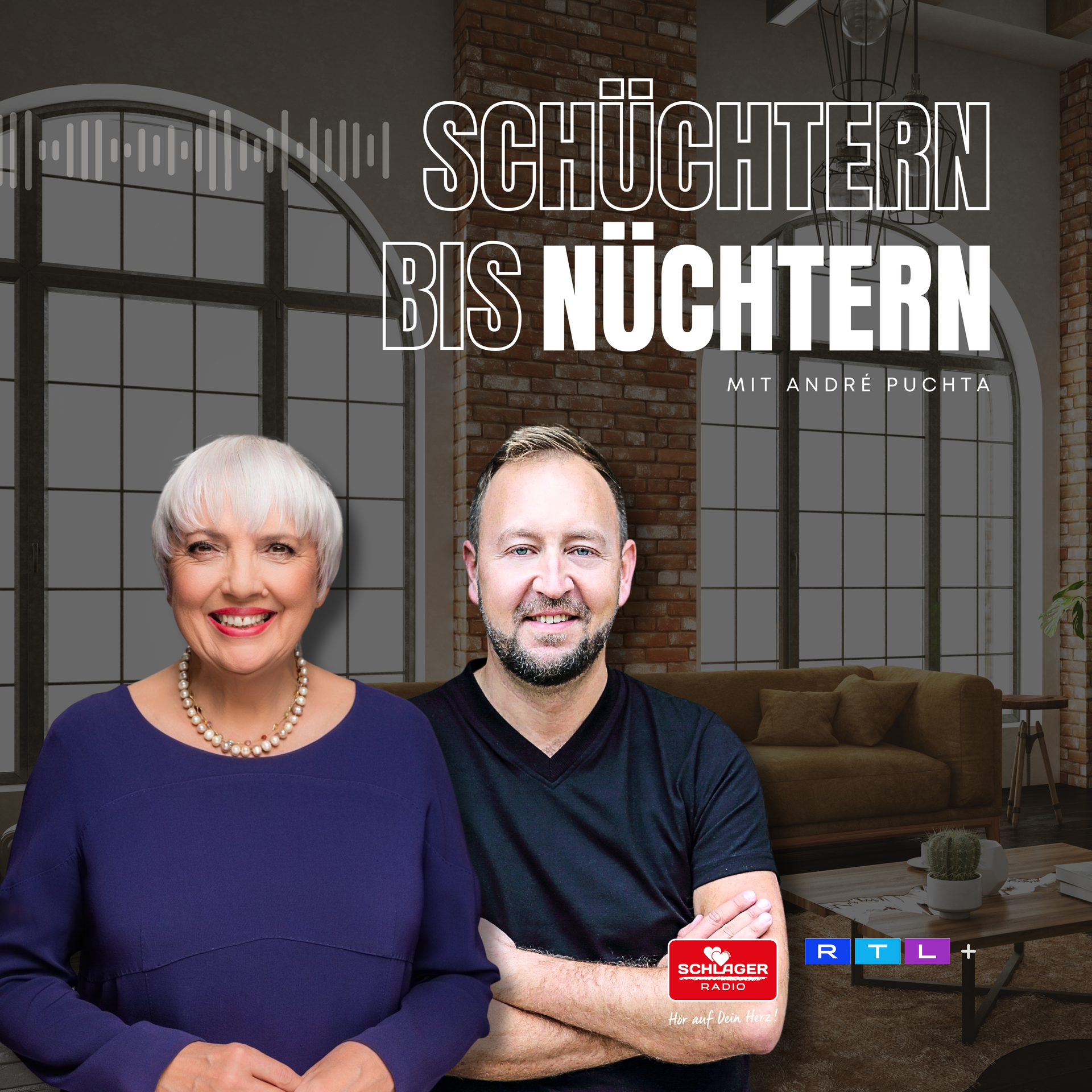 Das Bild zeigt das Cover einer Podcast-Folge von André Puchta.