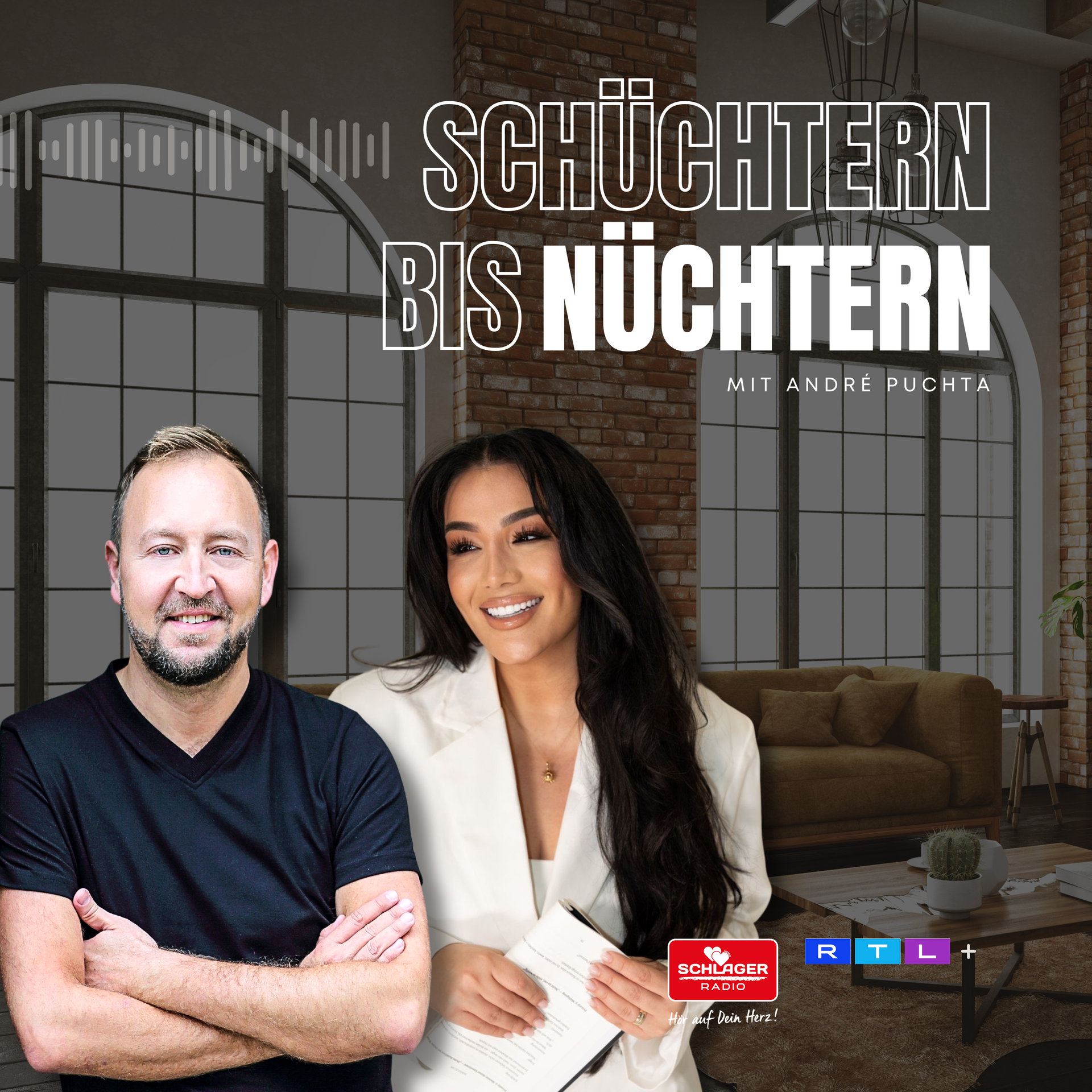 Das Bild zeigt das Cover einer Podcast-Folge von André Puchta.