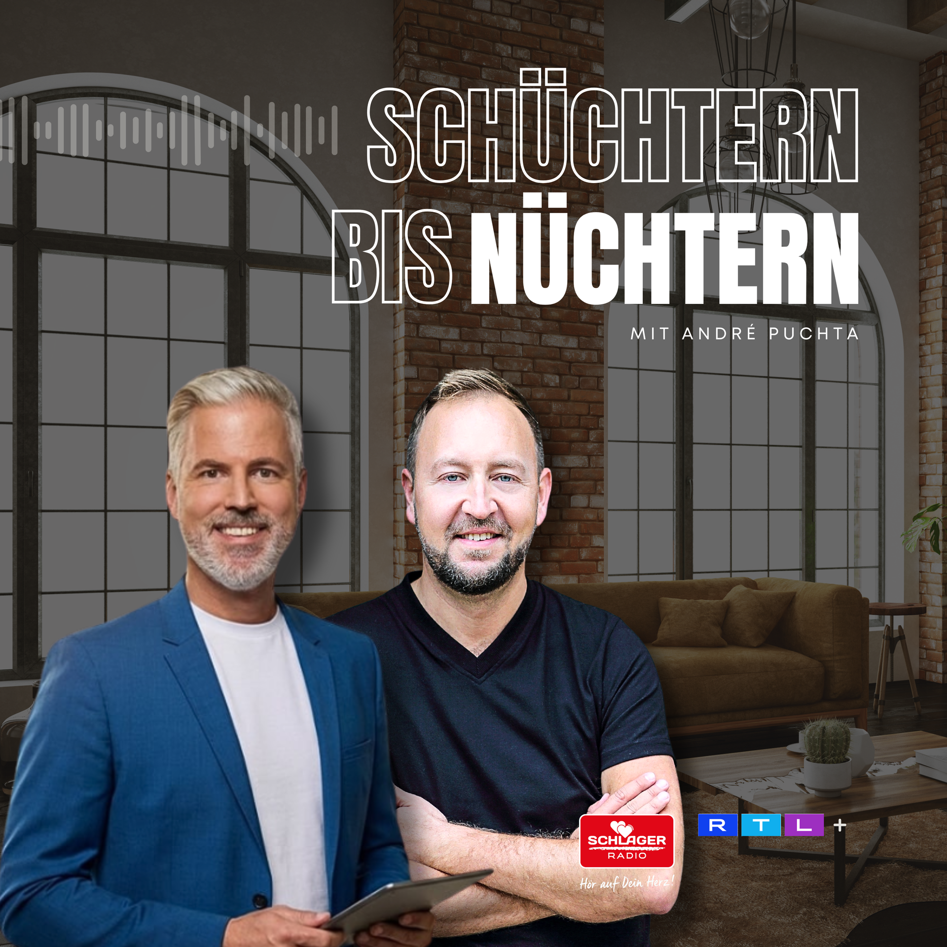 Das Bild zeigt das Cover einer Podcast-Folge von André Puchta.