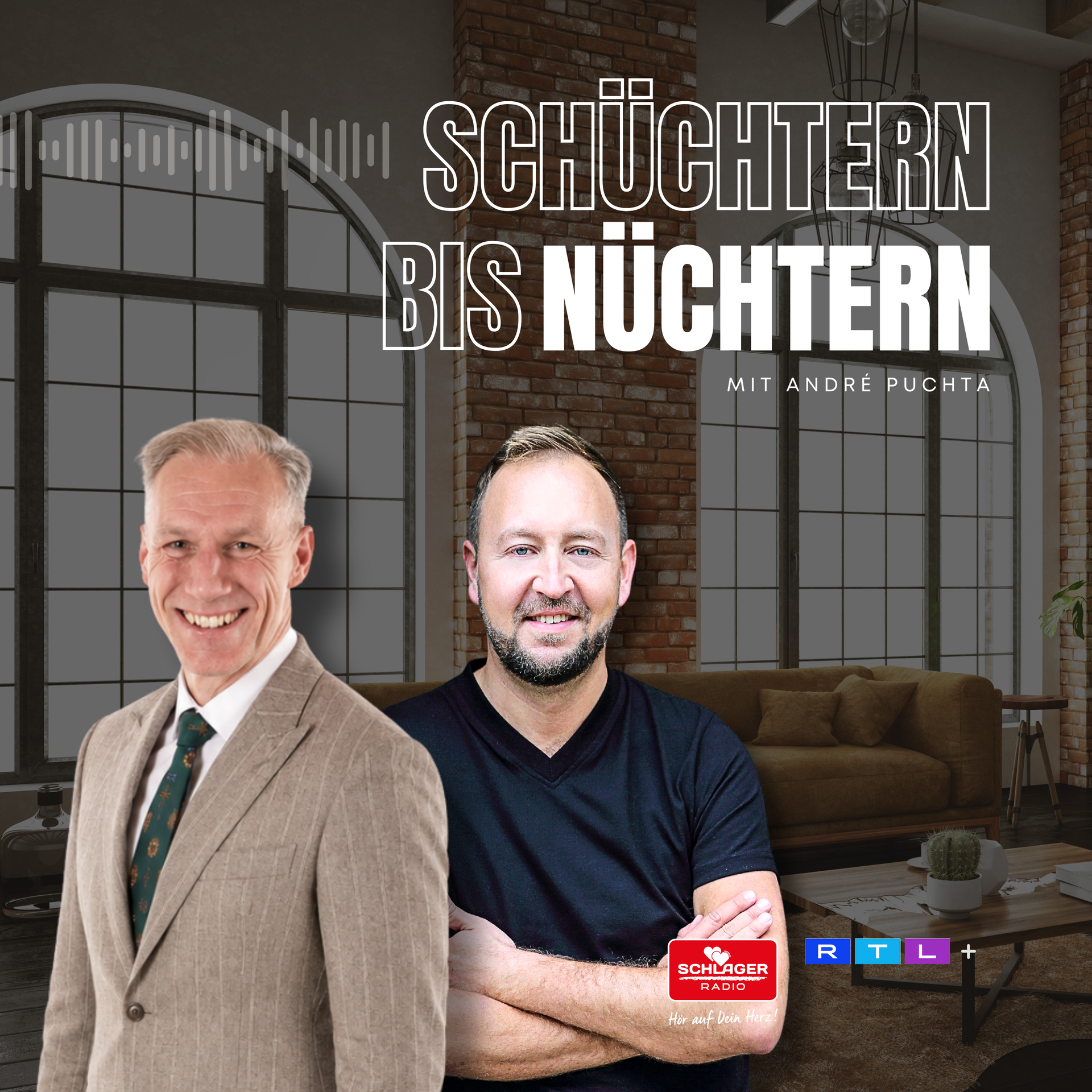 Das Bild zeigt das Cover einer Podcast-Folge von André Puchta.