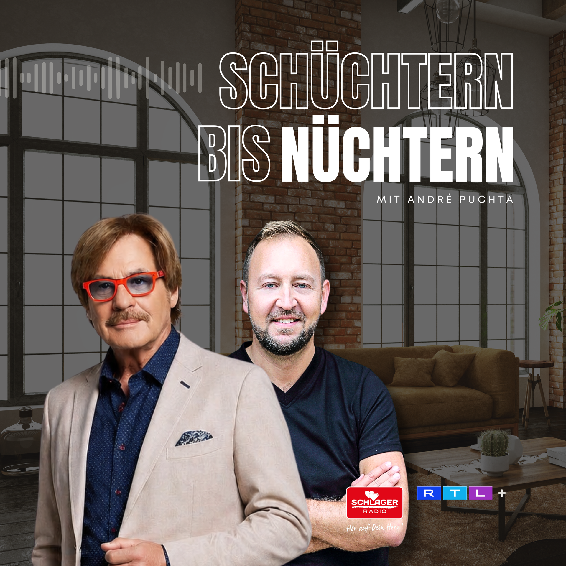 Das Bild zeigt das Cover einer Podcast-Folge von André Puchta.
