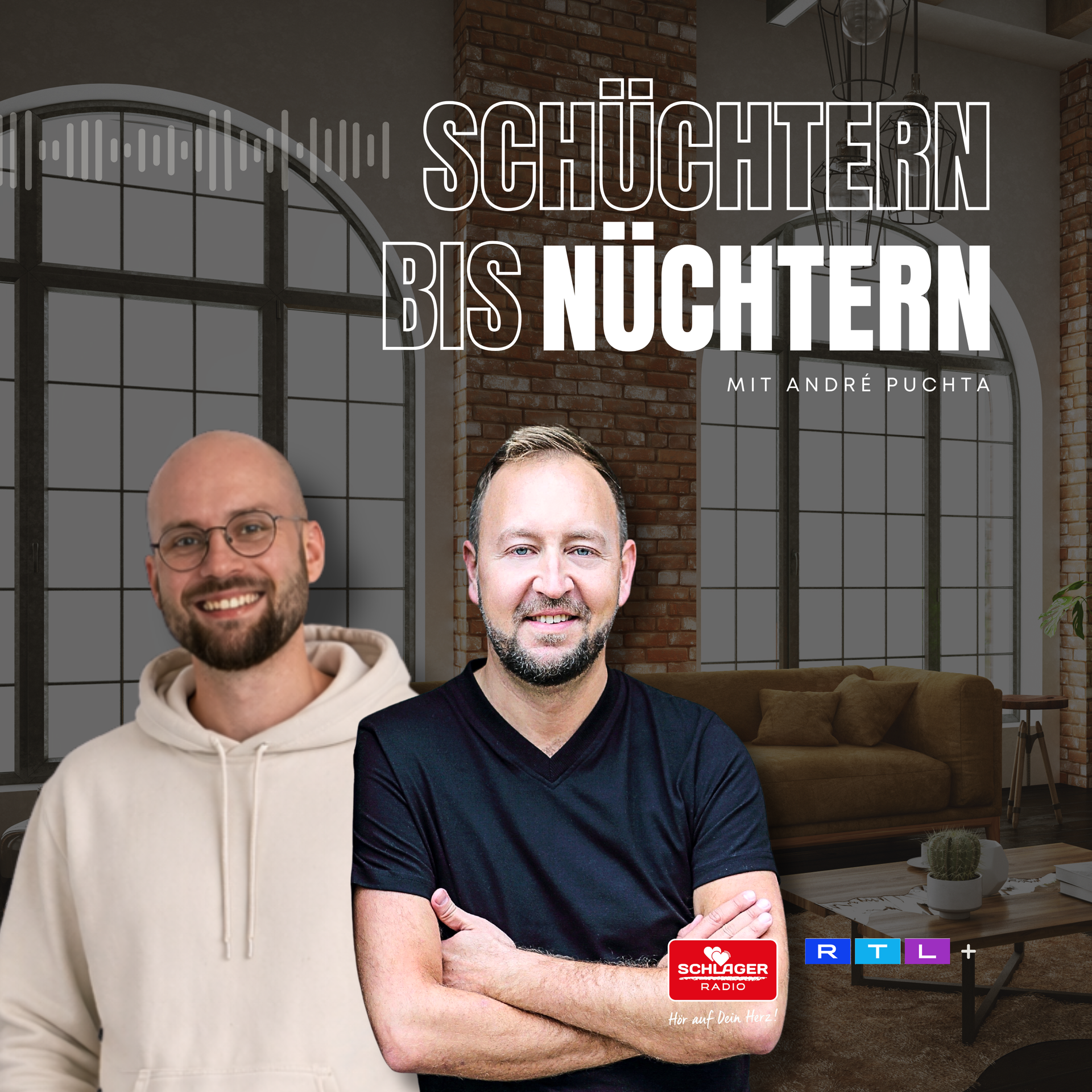 Das Bild zeigt das Cover einer Podcast-Folge von André Puchta.