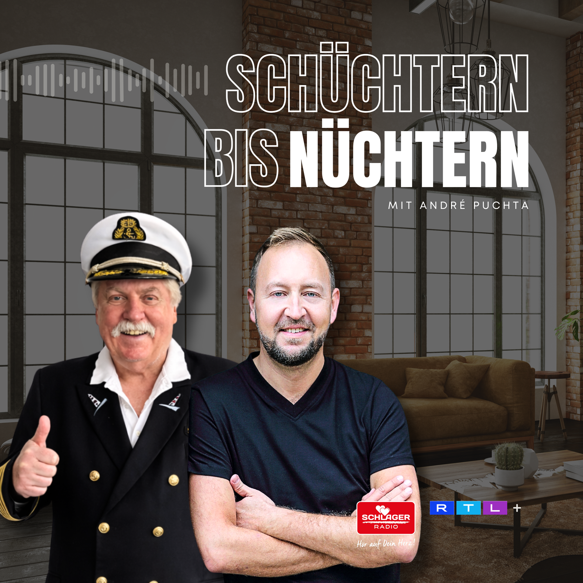 Das Bild zeigt das Cover einer Podcast-Folge von André Puchta.