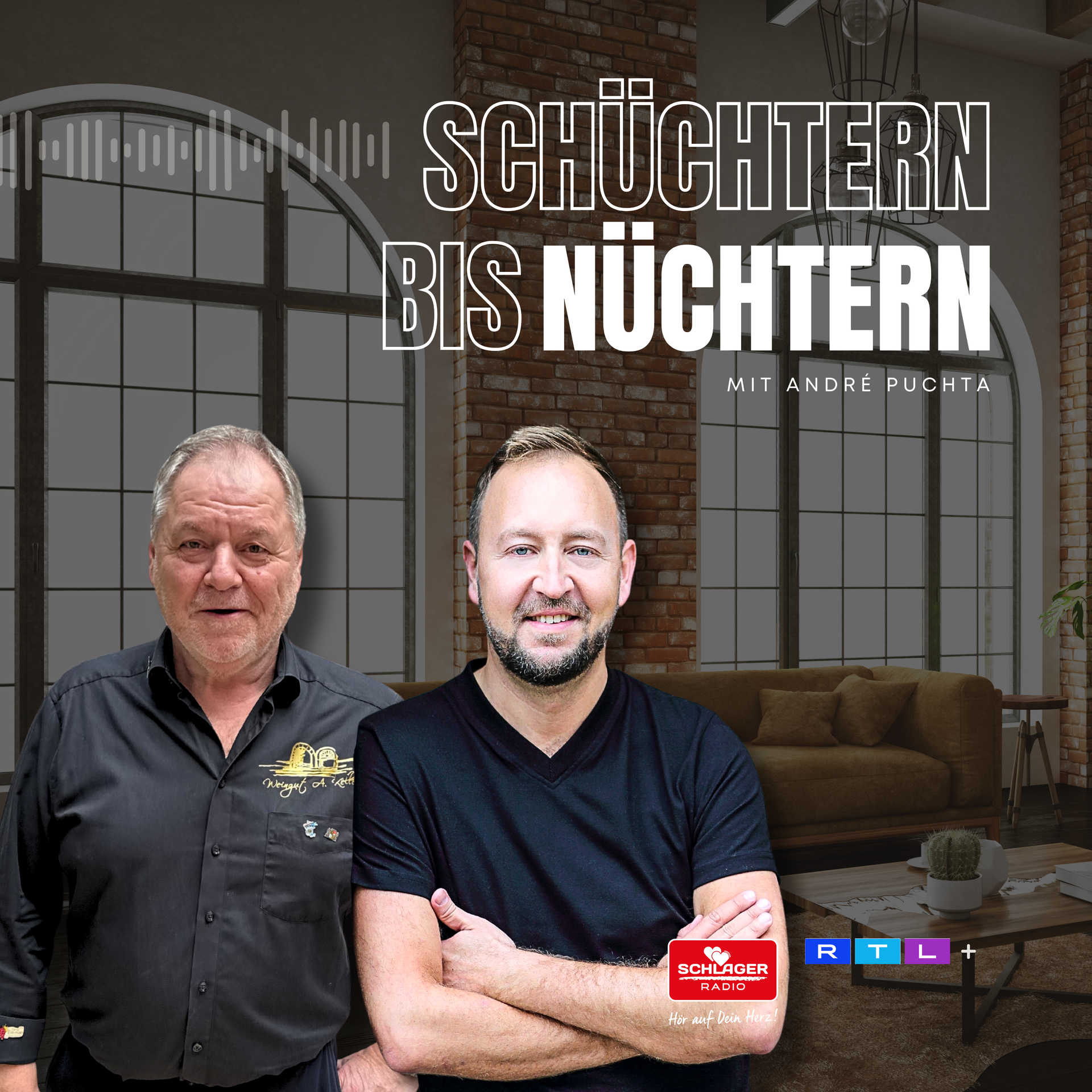 Das Bild zeigt das Cover einer Podcast-Folge von André Puchta.