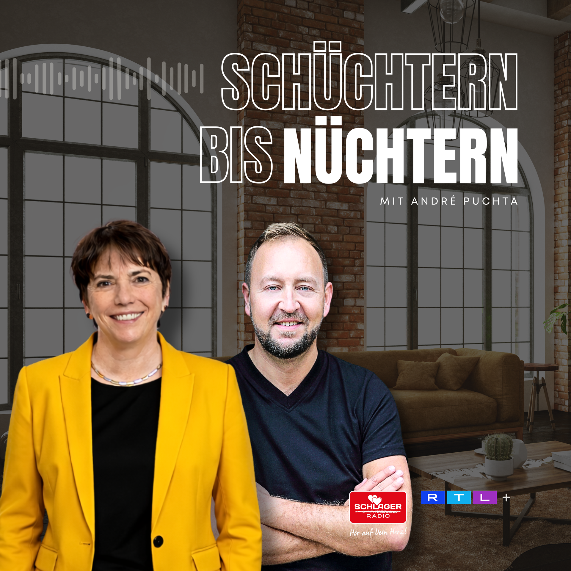 Das Bild zeigt das Cover einer Podcast-Folge von André Puchta.