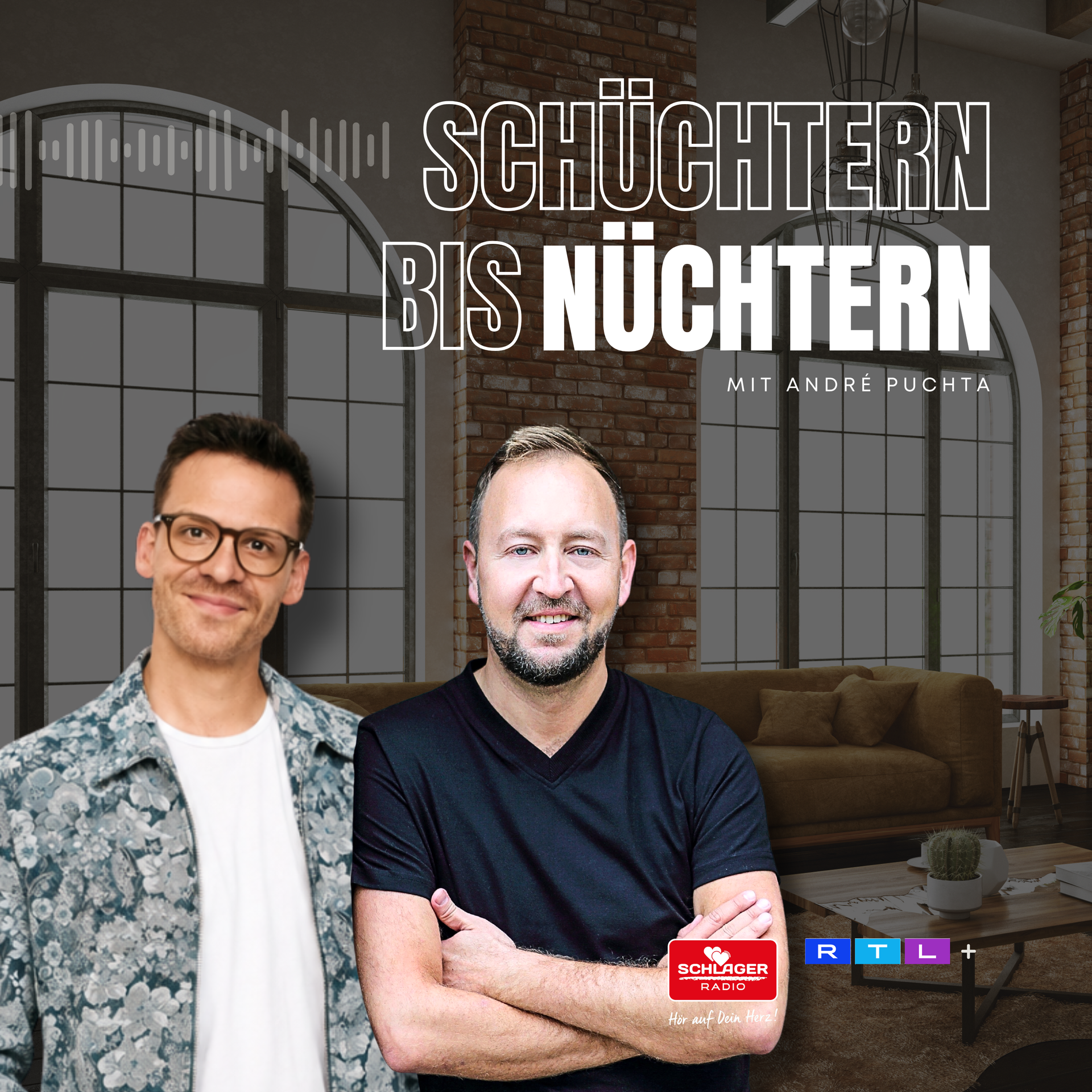 Das Bild zeigt das Cover einer Podcast-Folge von André Puchta.
