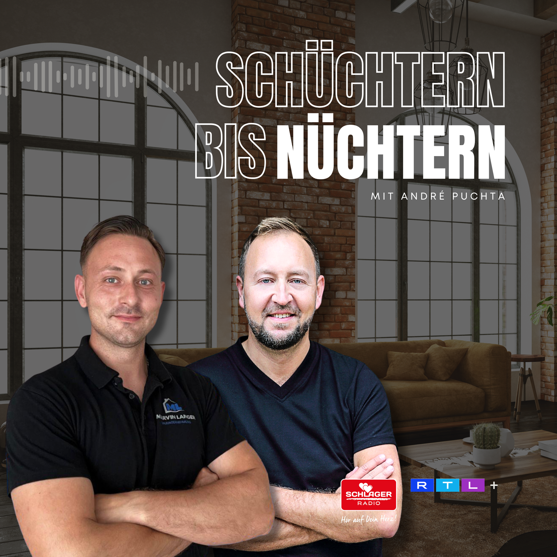 Das Bild zeigt das Cover einer Podcast-Folge von André Puchta.