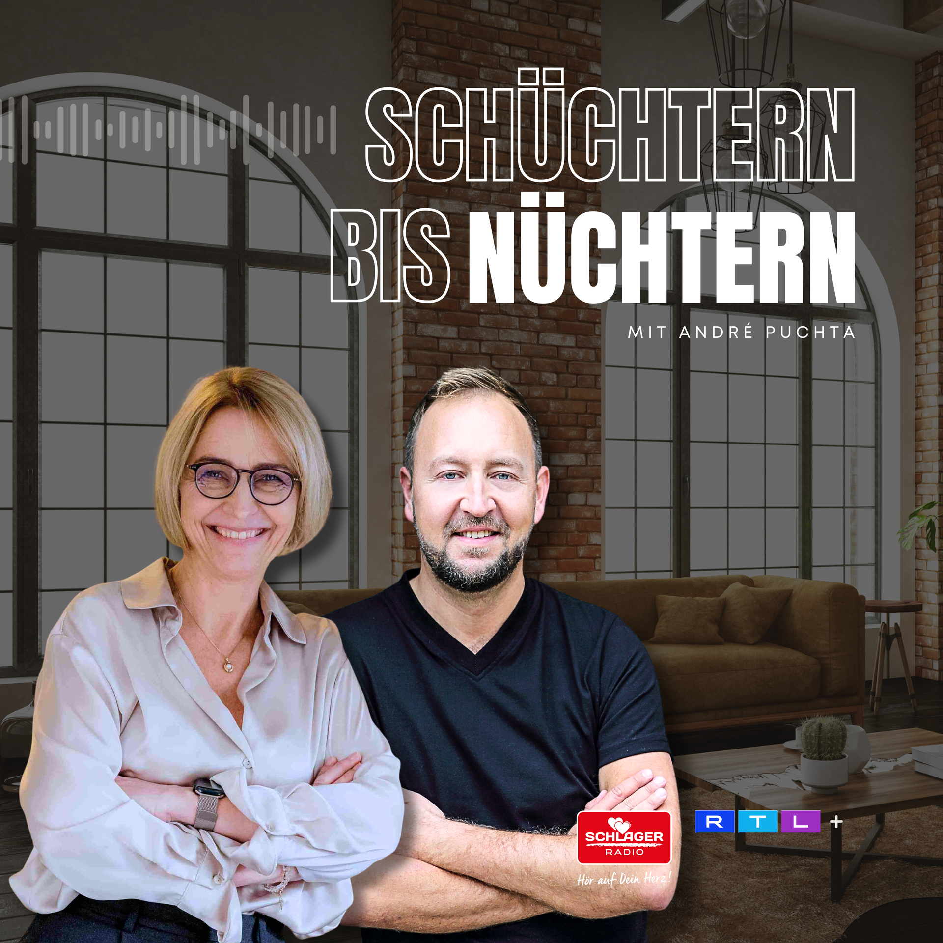Das Bild zeigt das Cover einer Podcast-Folge von André Puchta.