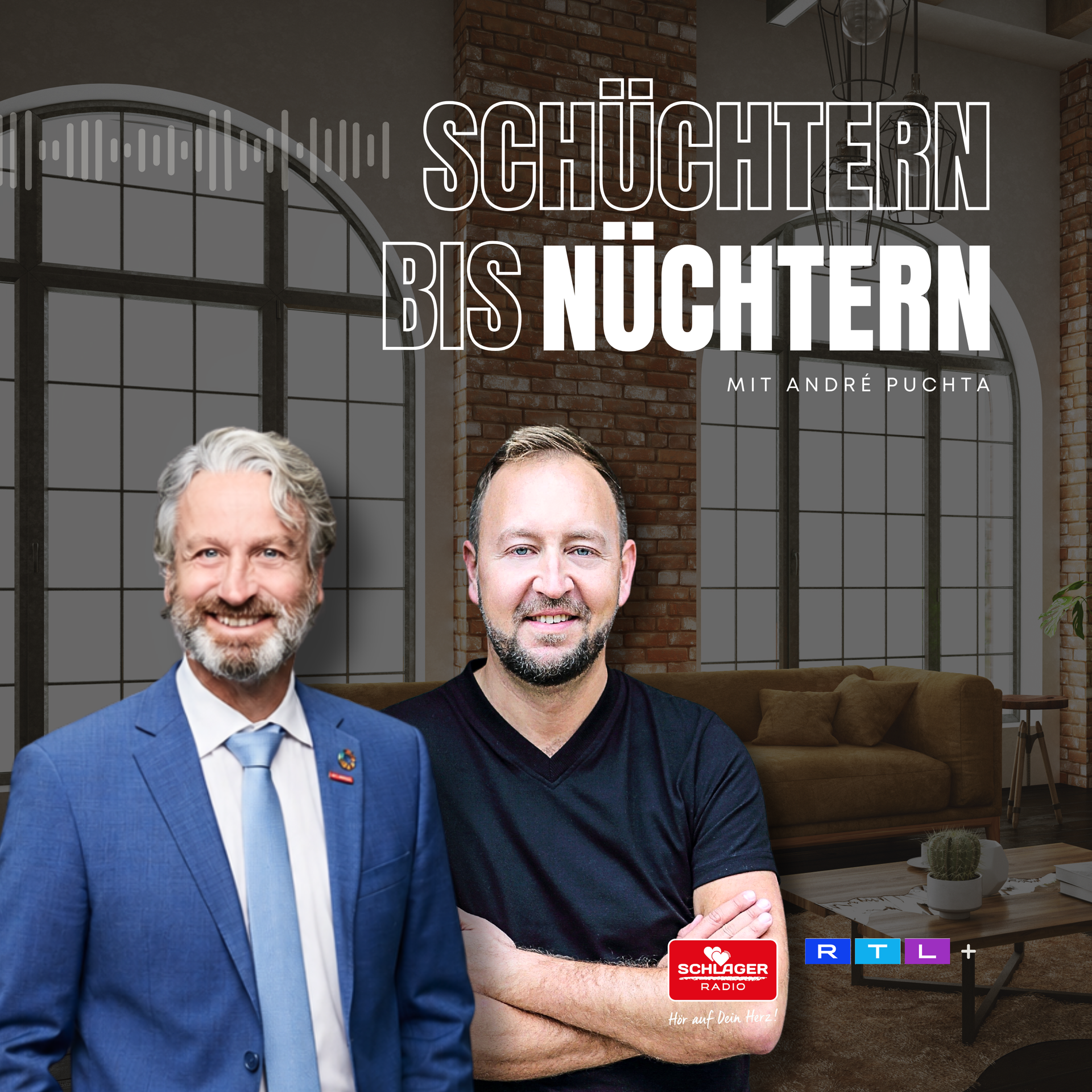 Das Bild zeigt das Cover einer Podcast-Folge von André Puchta.