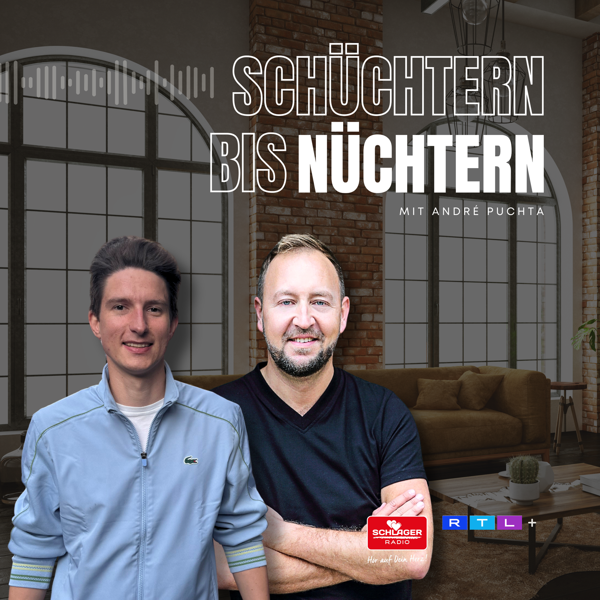 Das Bild zeigt das Cover einer Podcast-Folge von André Puchta.