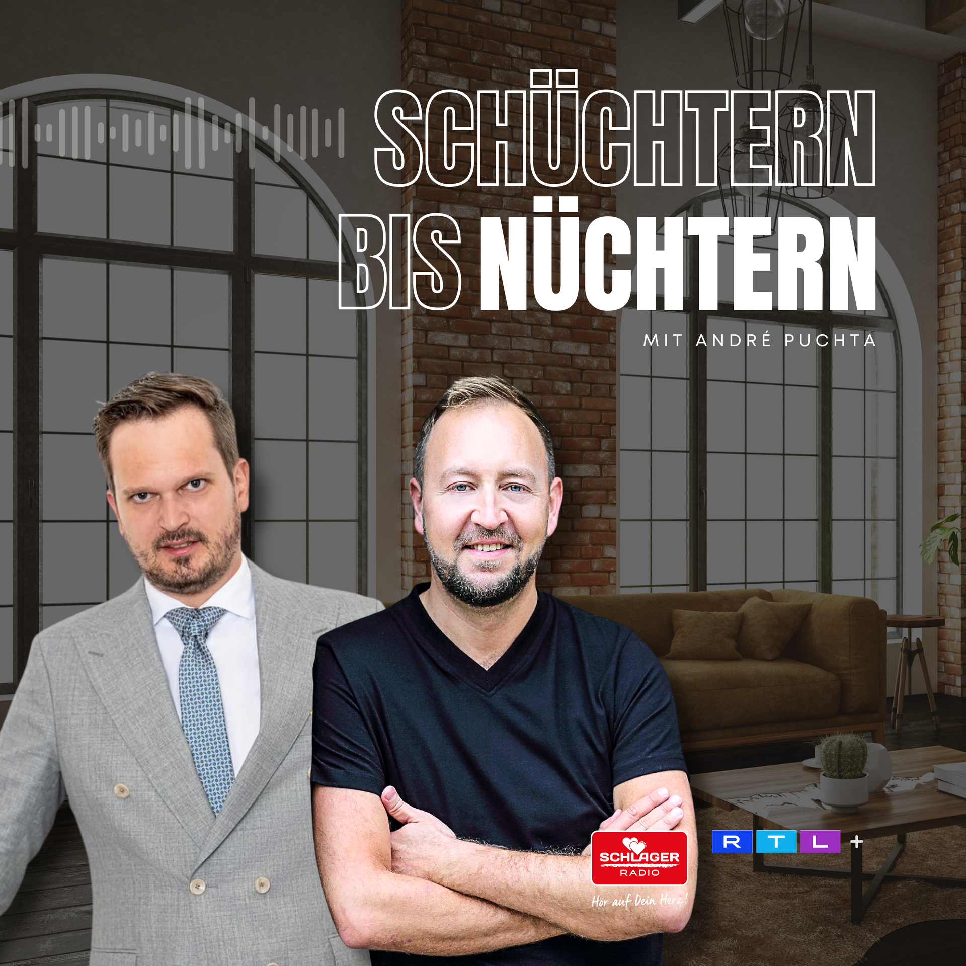 Das Bild zeigt das Cover einer Podcast-Folge von André Puchta.