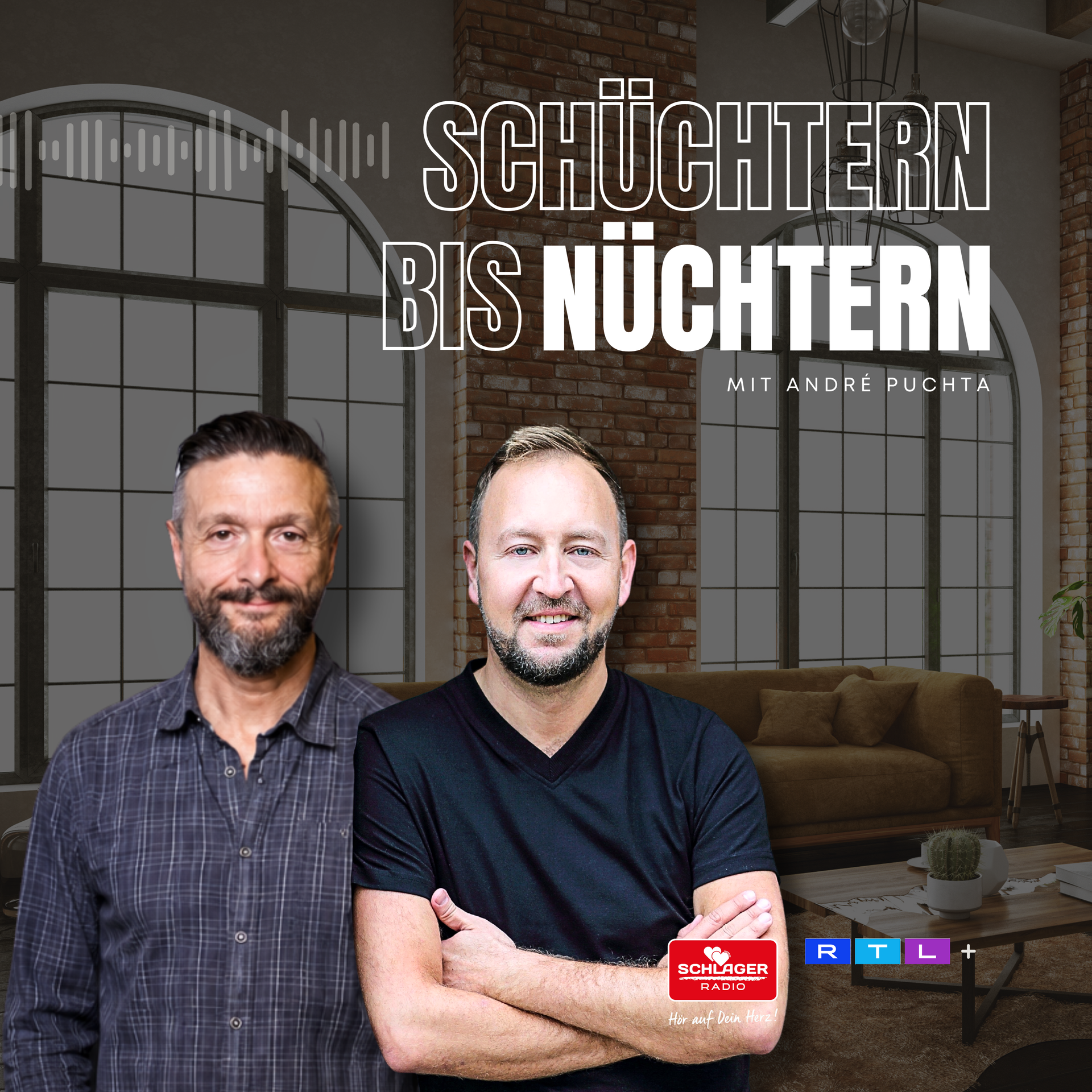 Das Bild zeigt das Cover einer Podcast-Folge von André Puchta.