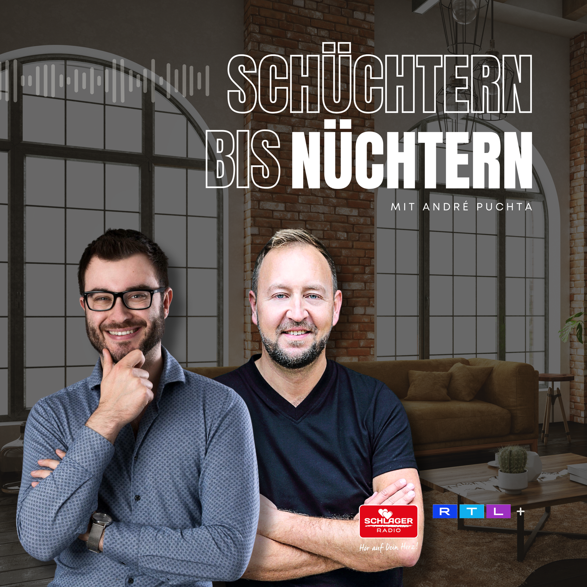 Das Bild zeigt das Cover einer Podcast-Folge von André Puchta.