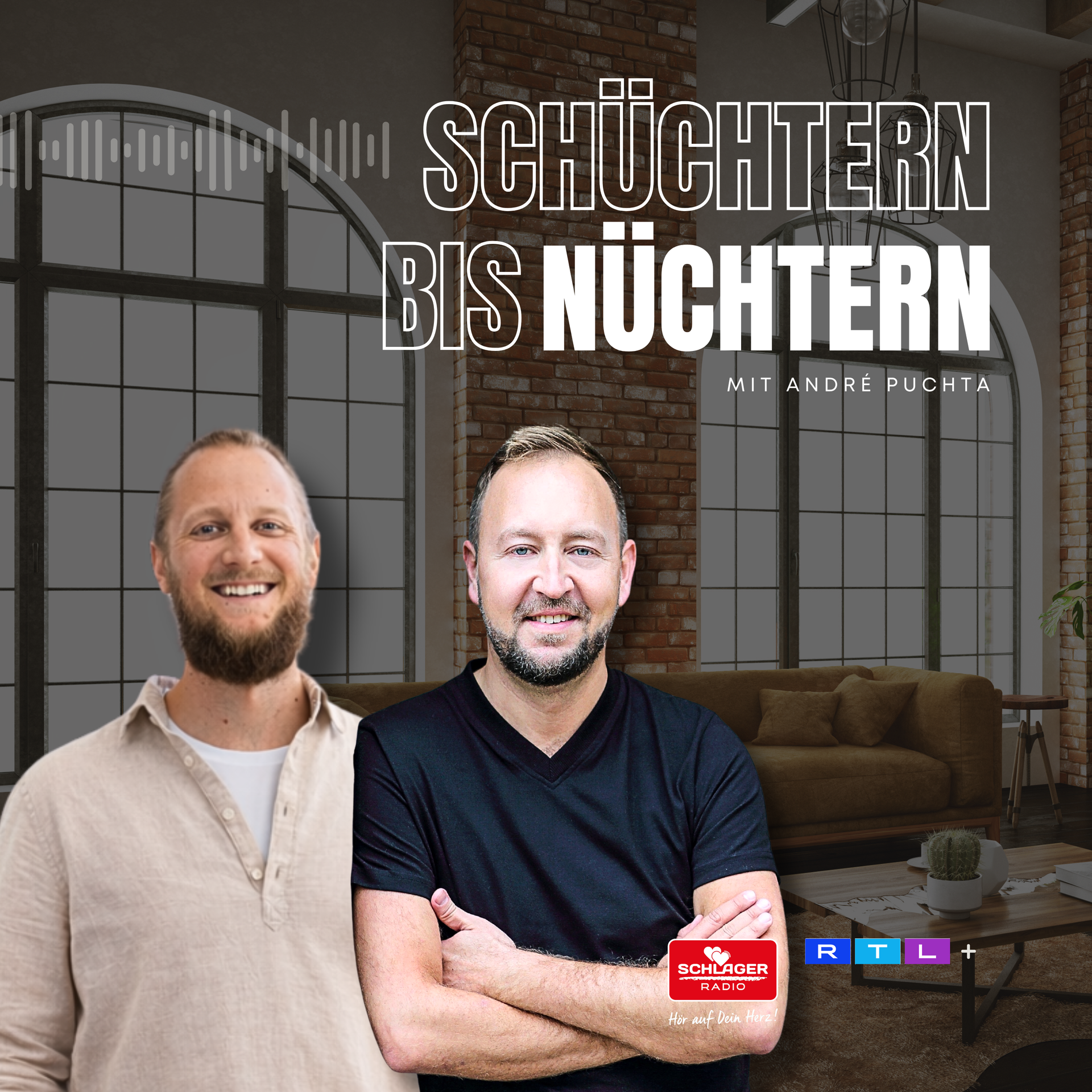 Das Bild zeigt das Cover einer Podcast-Folge von André Puchta.