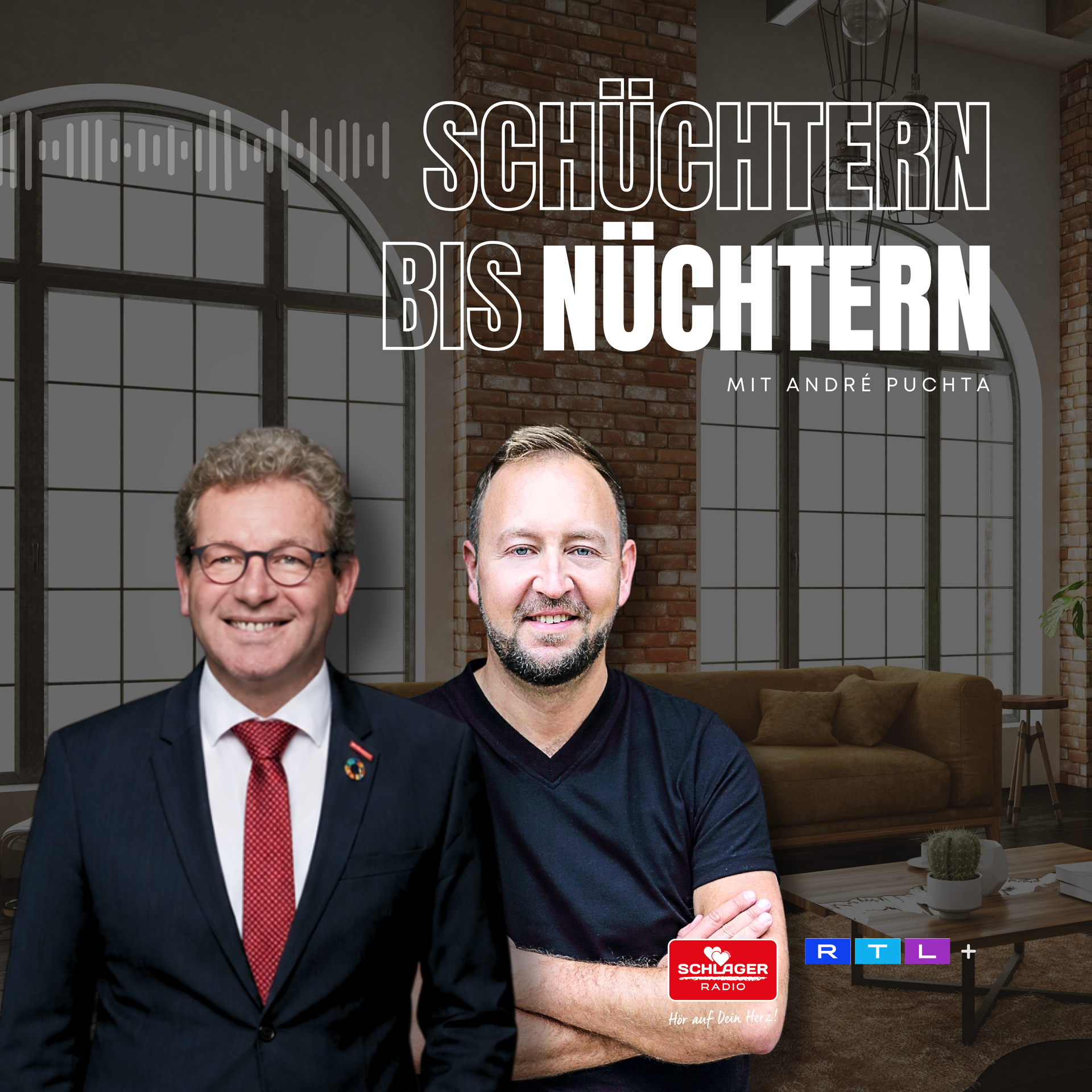 Das Bild zeigt das Cover einer Podcast-Folge von André Puchta.