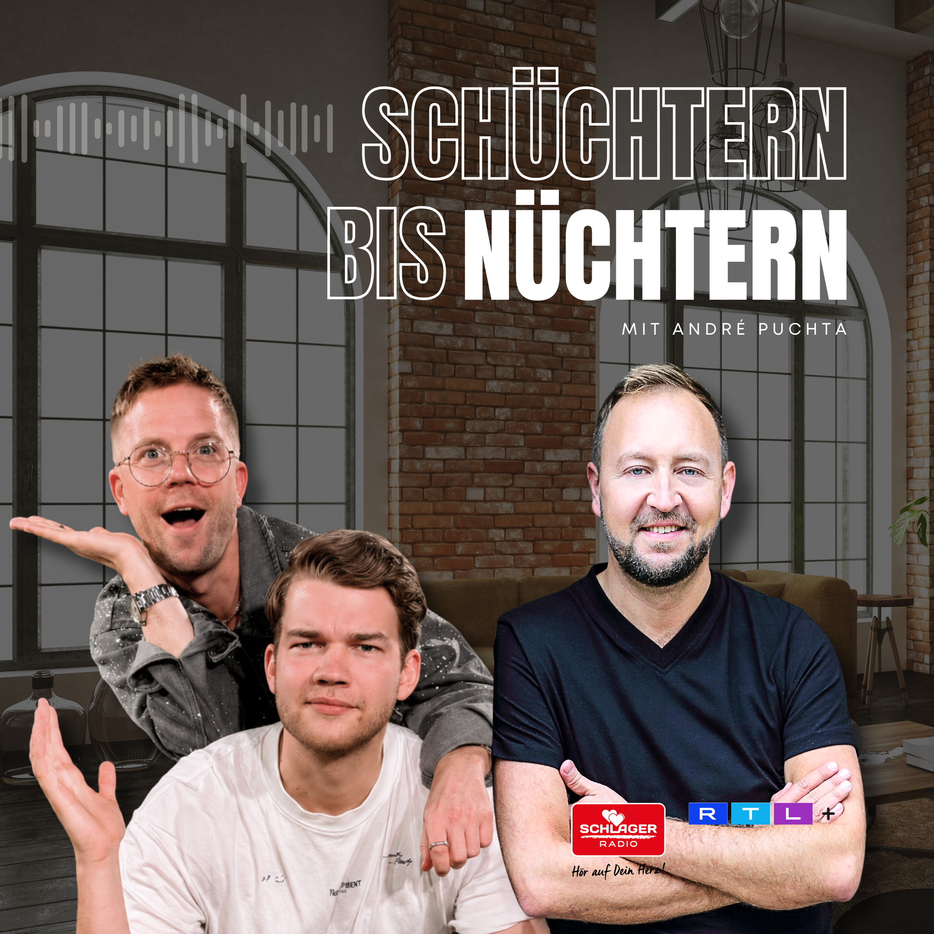 Das Bild zeigt das Cover einer Podcast-Folge von André Puchta.