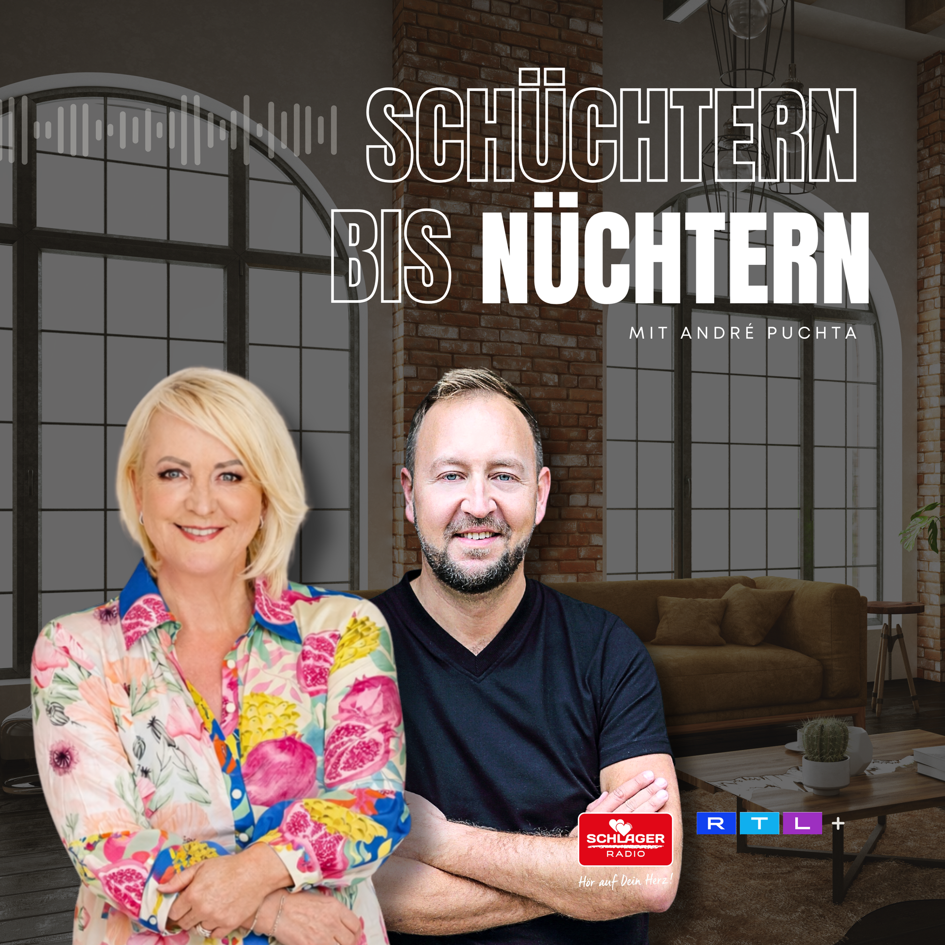 Das Bild zeigt das Cover einer Podcast-Folge von André Puchta.