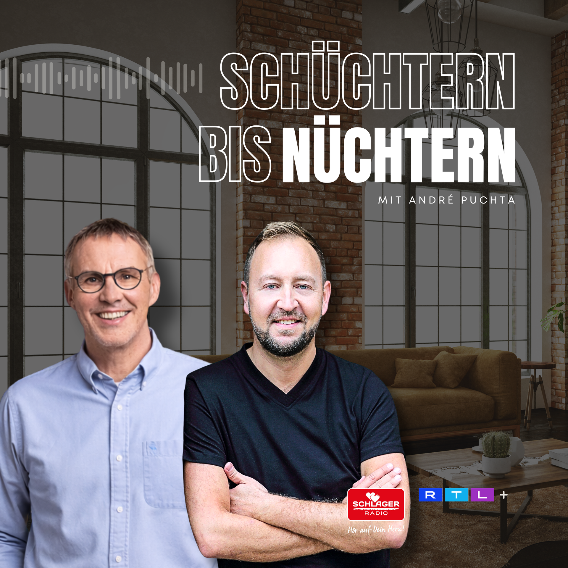 Das Bild zeigt das Cover einer Podcast-Folge von André Puchta.