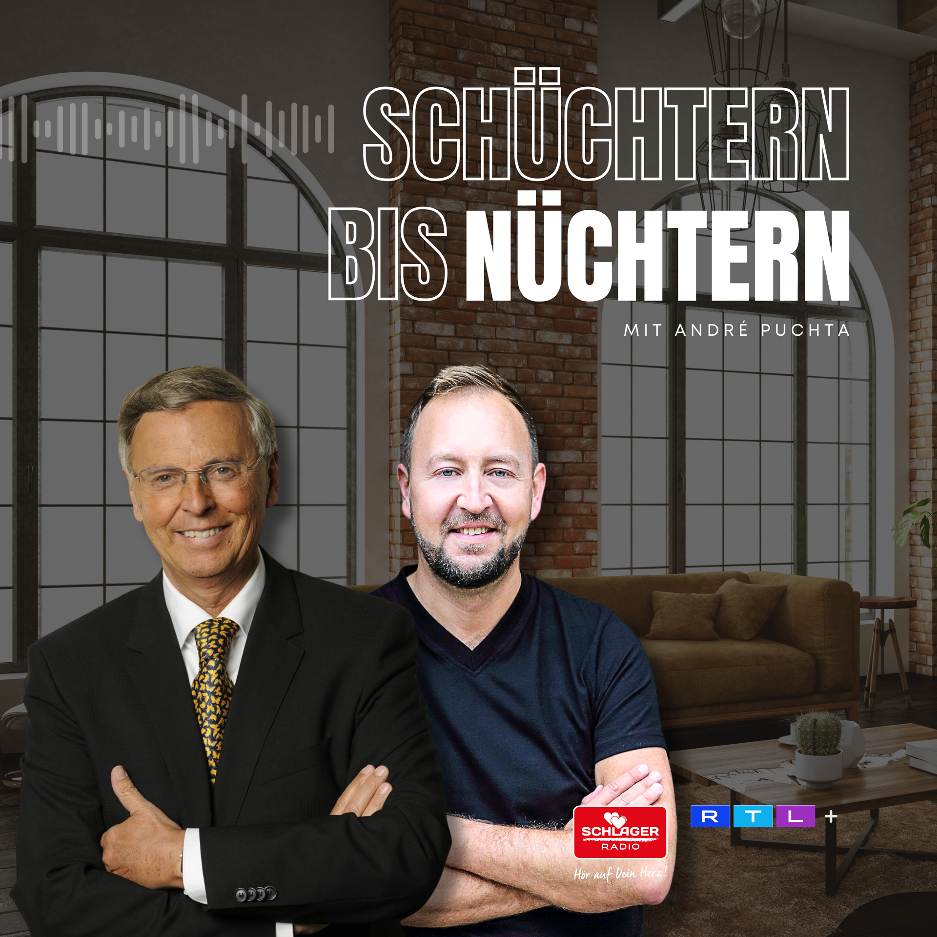 Das Bild zeigt das Cover einer Podcast-Folge von André Puchta.