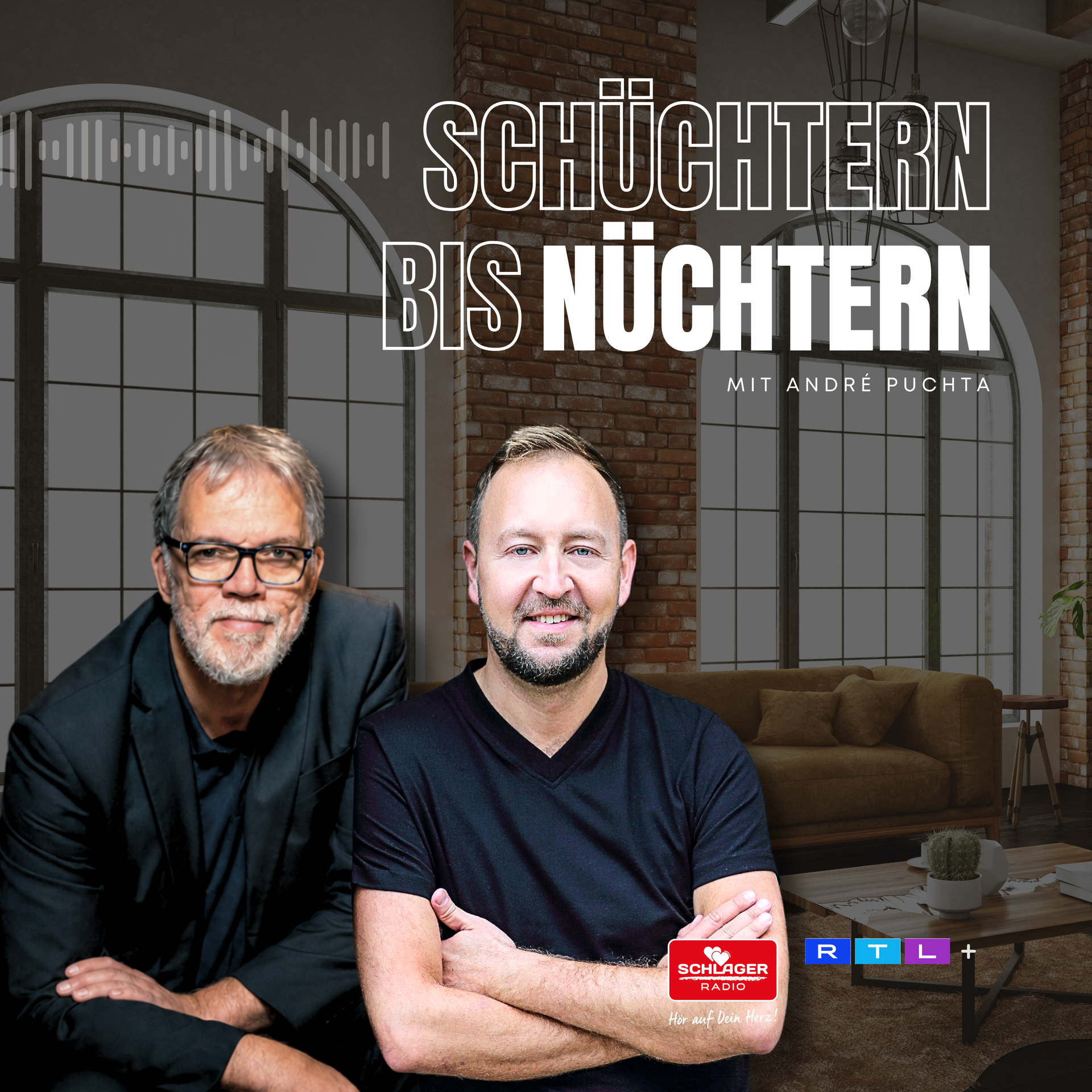 Das Bild zeigt das Cover einer Podcast-Folge von André Puchta.