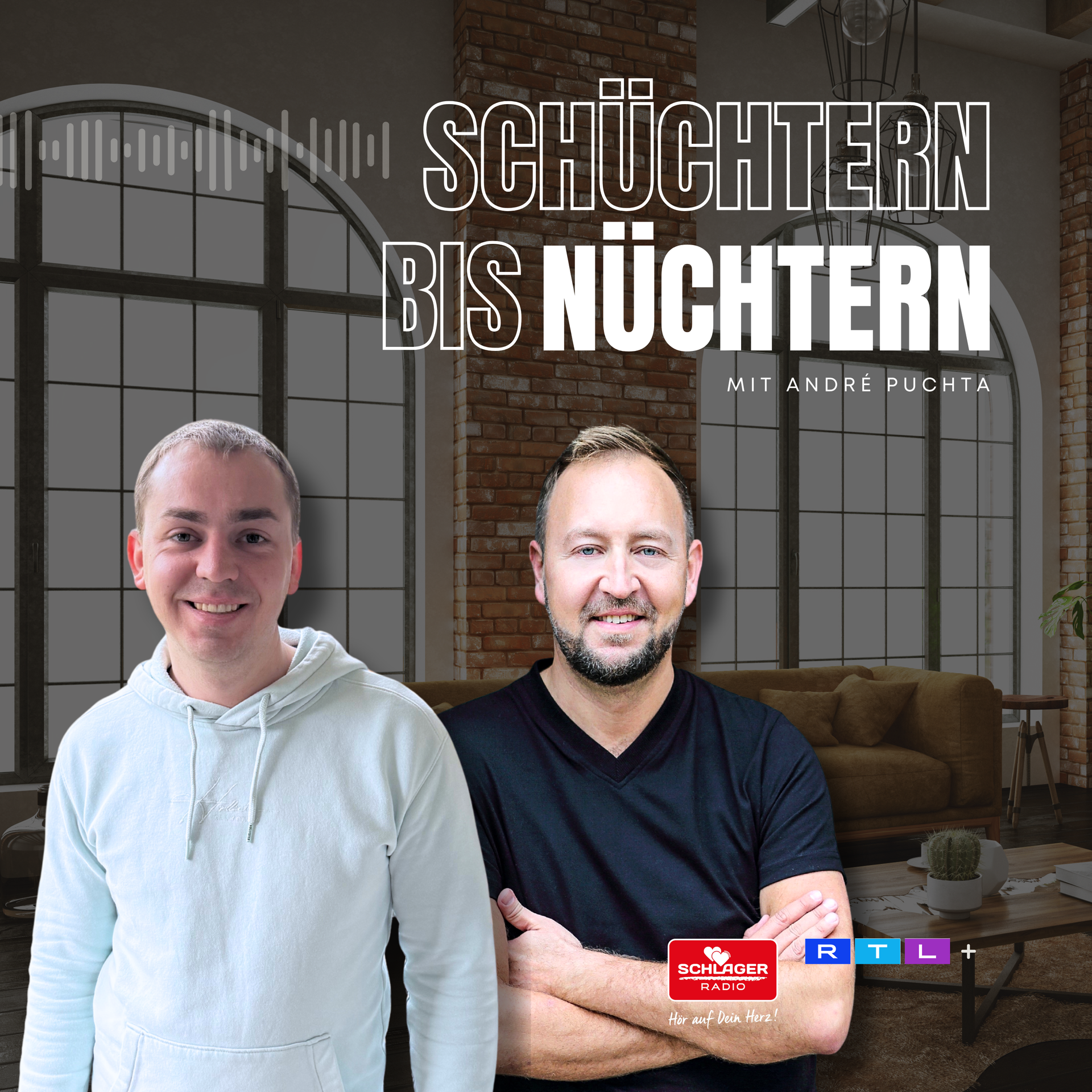 Das Bild zeigt das Cover einer Podcast-Folge von André Puchta.