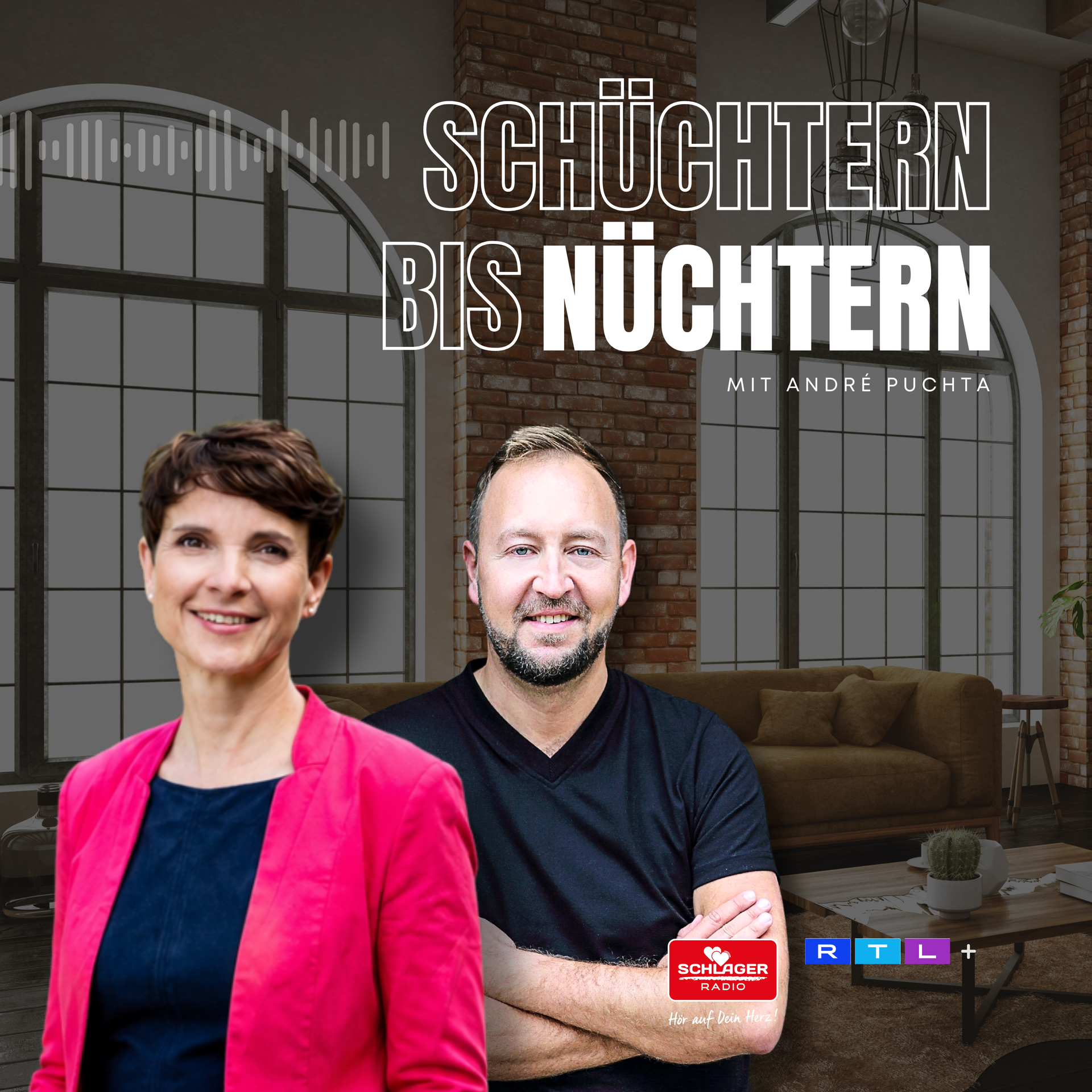 Das Bild zeigt das Cover einer Podcast-Folge von André Puchta.