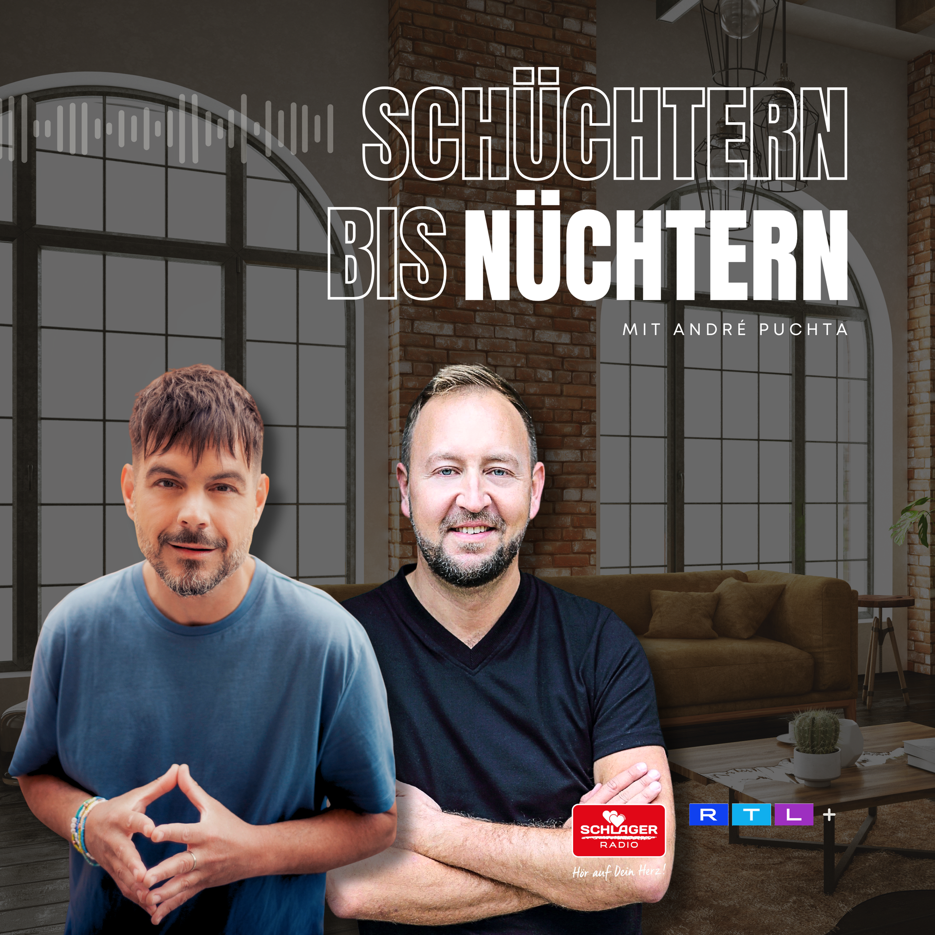 Das Bild zeigt das Cover einer Podcast-Folge von André Puchta.