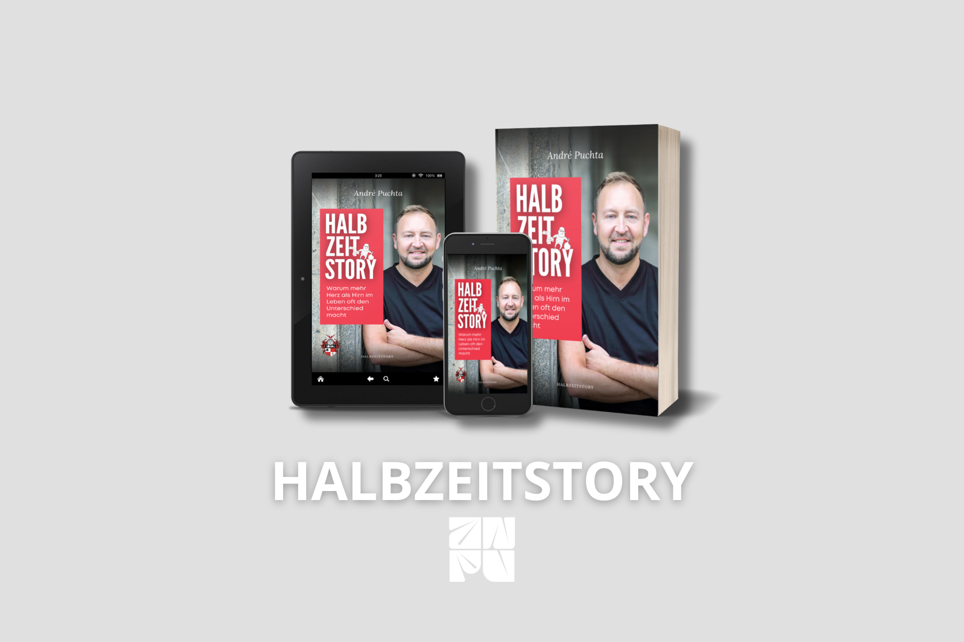 Das Bild zeigt das Cover von HalbzeitStory.