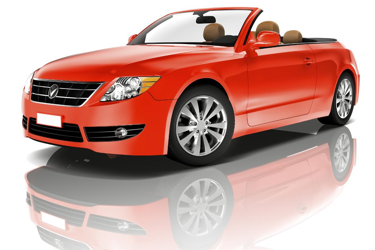 Red car