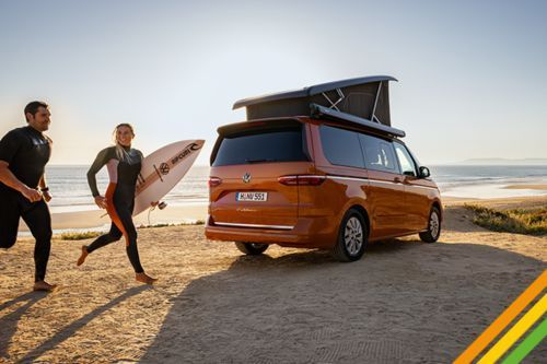 california beach campervan for hire