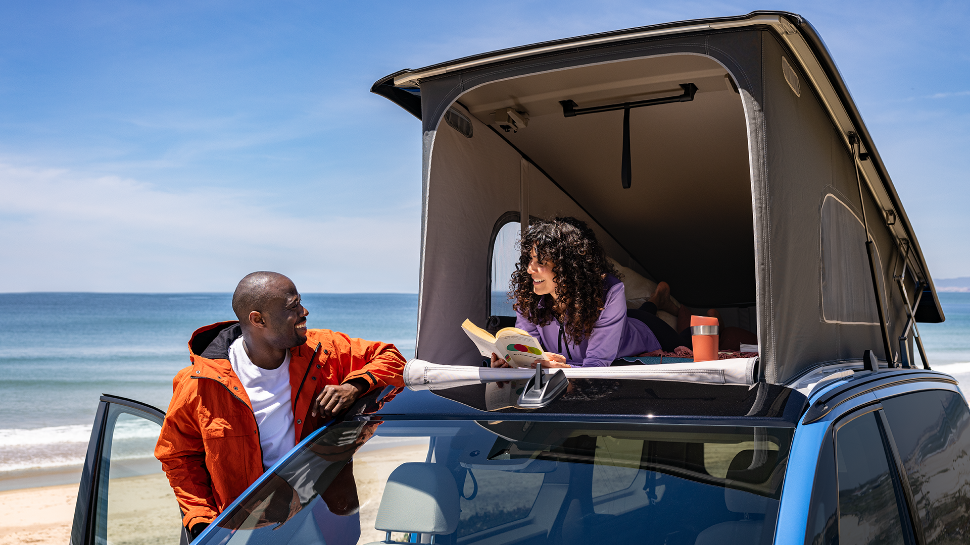 VW California Ocean with pop top