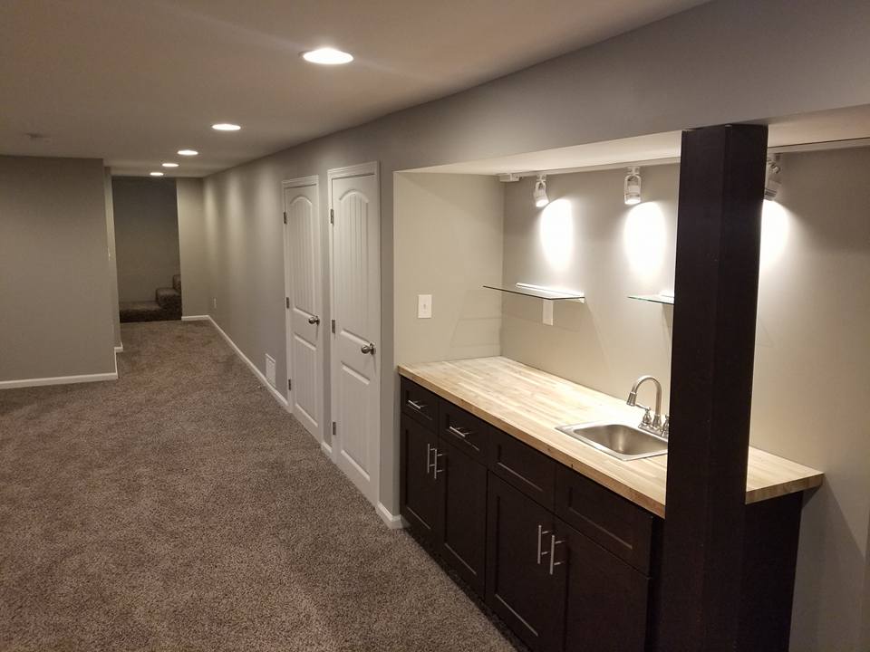 basement finishing, basement remodeling for investment propertie