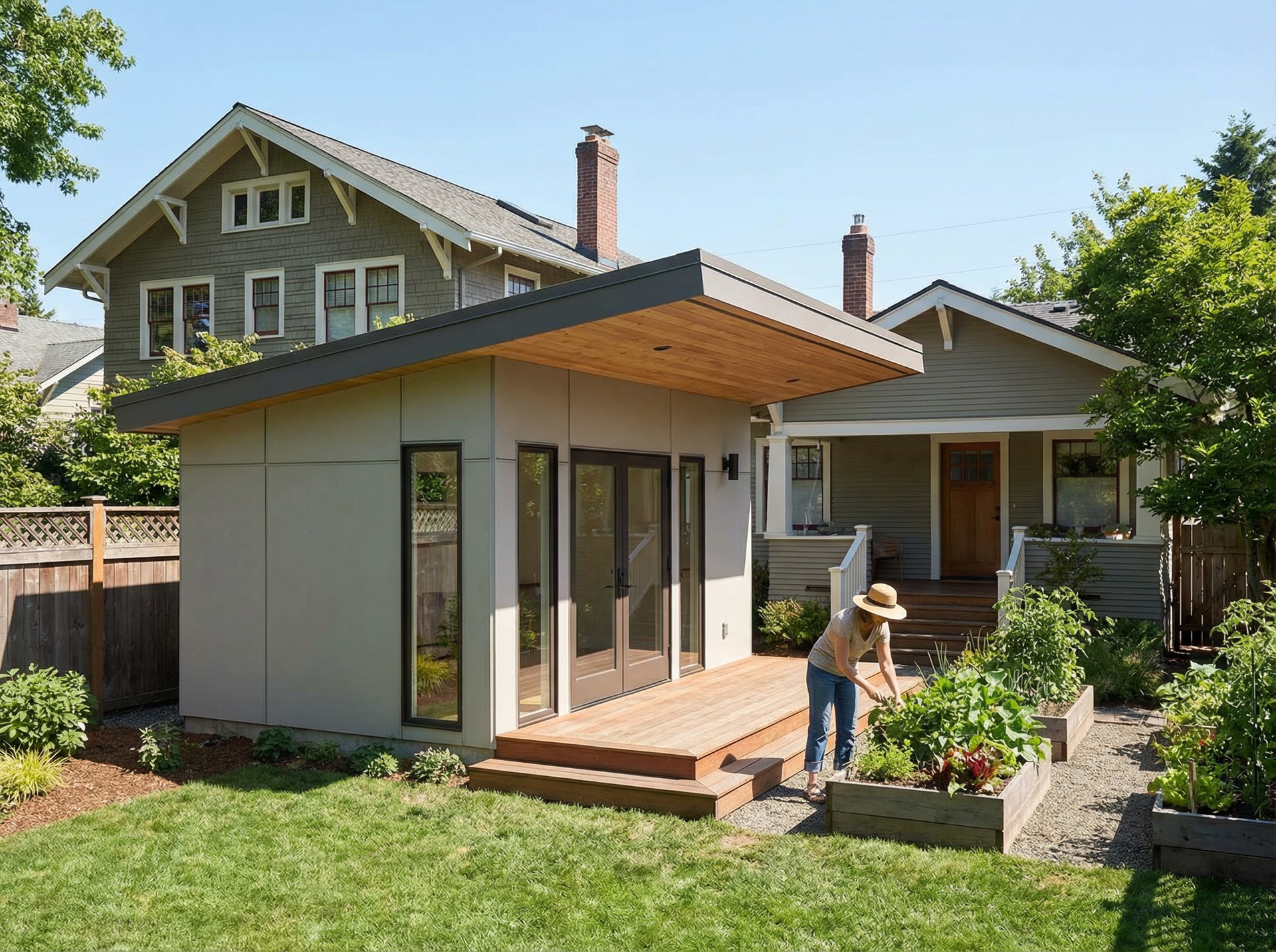 ADU Accessory Dwelling Units custom design scheme Untility connection Waldo Homes Leawood Kansas