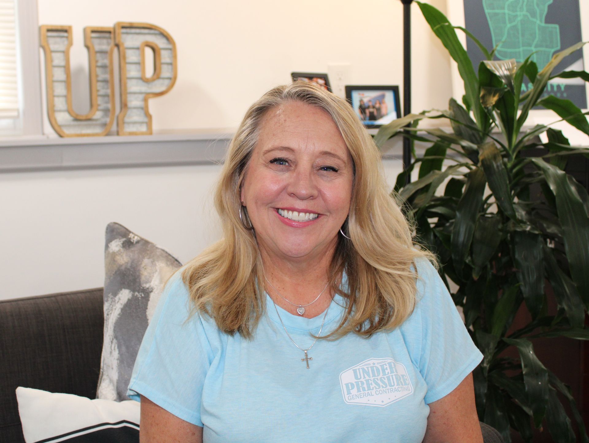 Karen Young Slaughter, accountant for under pressure
