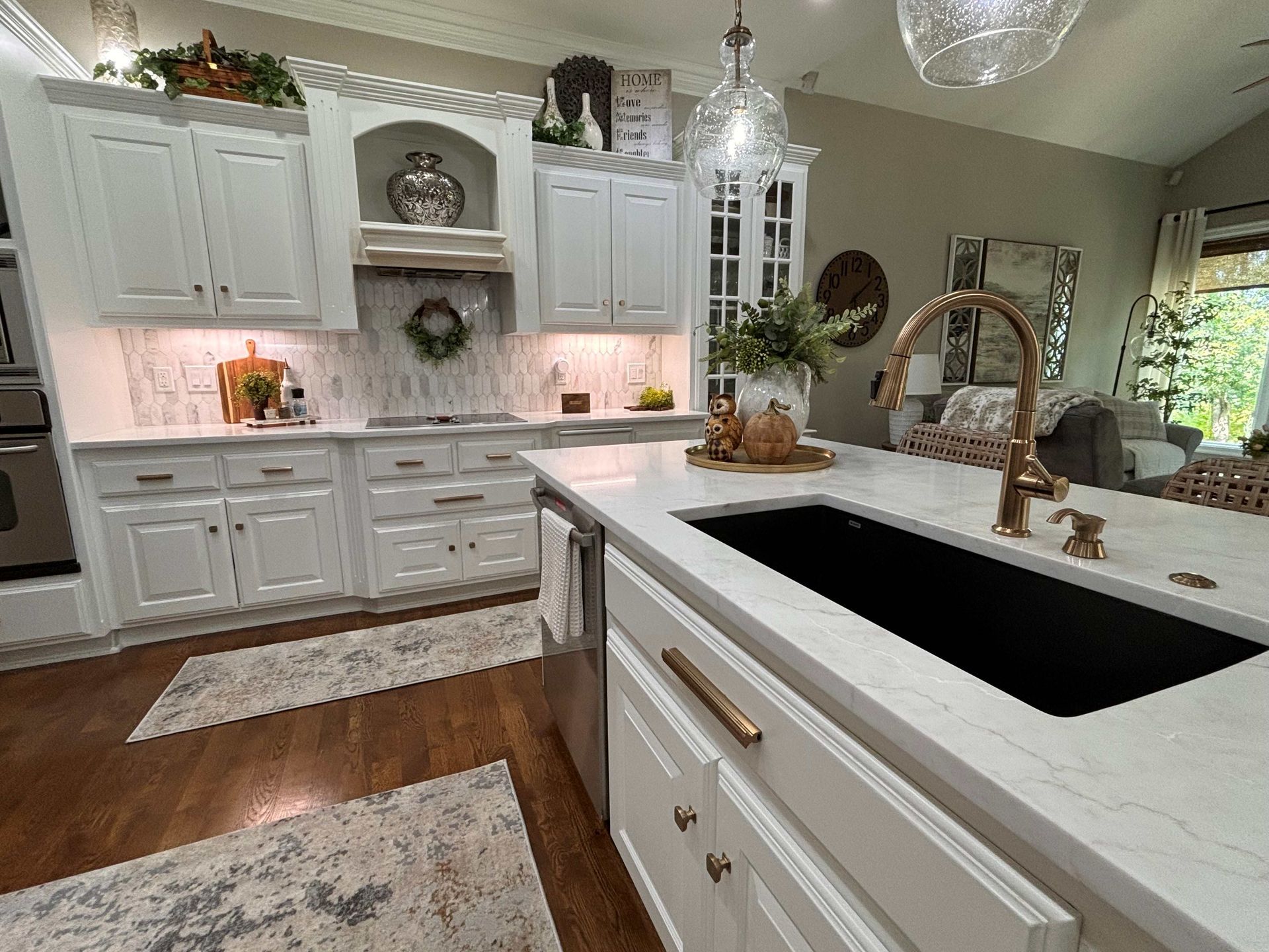 light kitchen remodel liberty