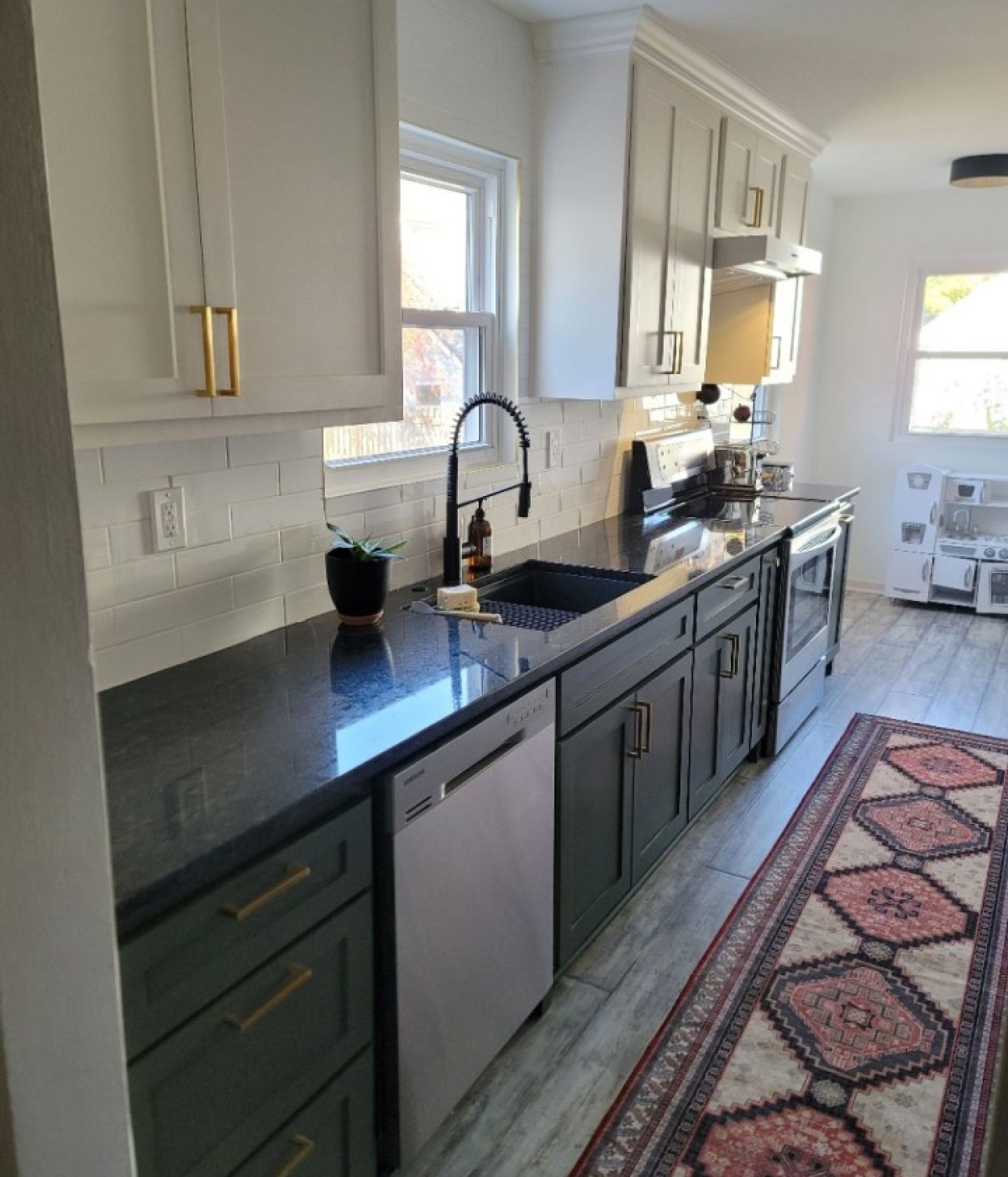 Transitional Kitchen Remodel by Under Pressure Property Service Inc project photo
