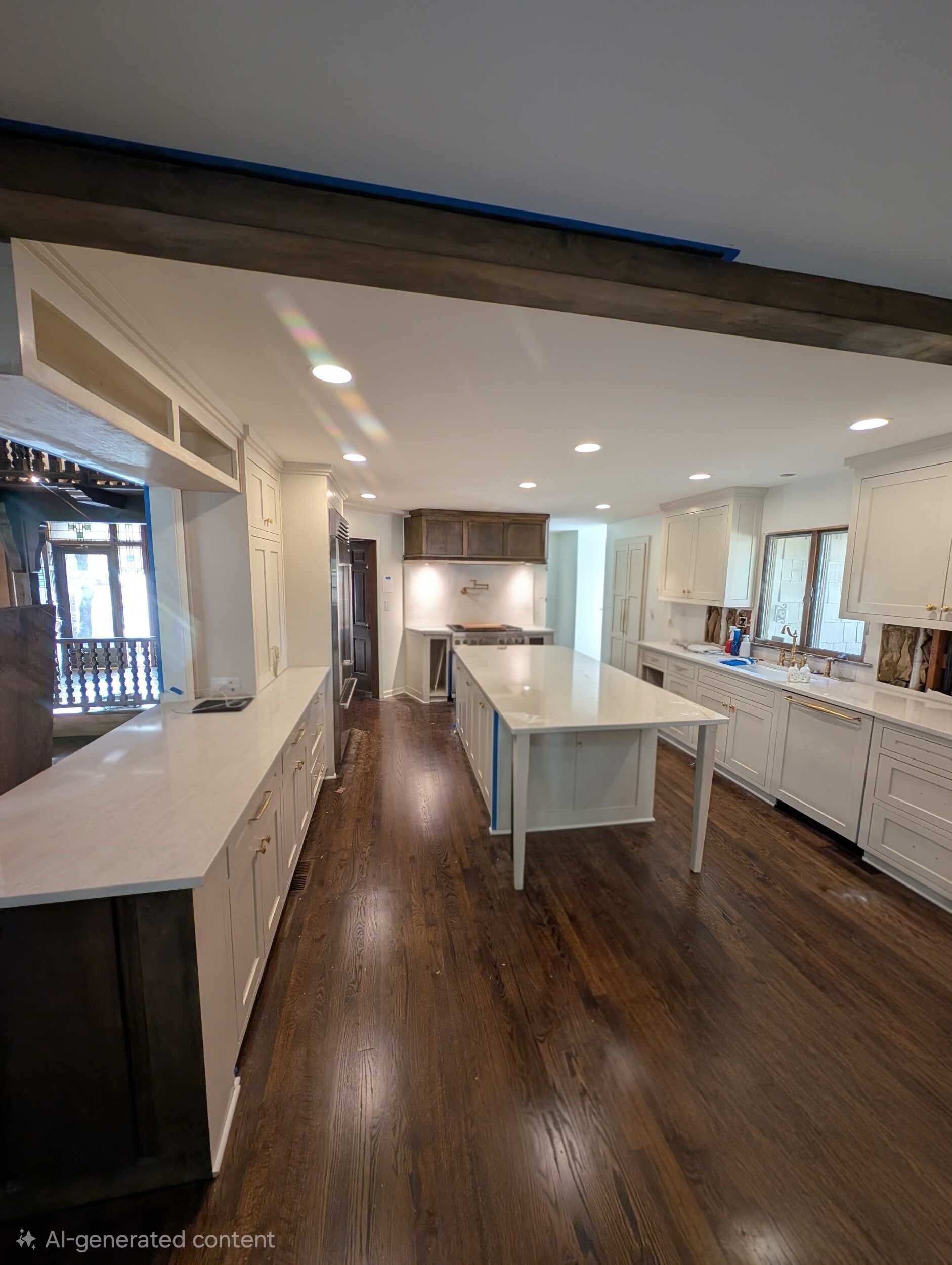 Custom designer kitchen remodel in Overland Park Kansas