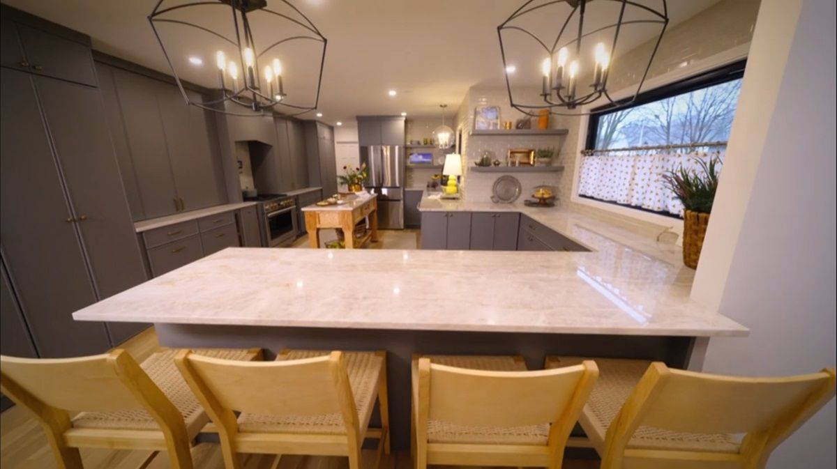 Victorian kitchen update in a historic Roeland Park home.