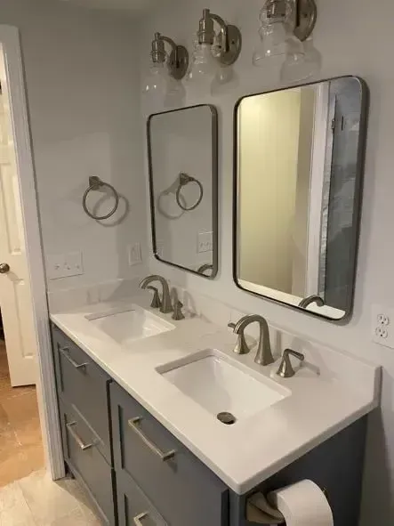 Westwood bathroom vanity makeover