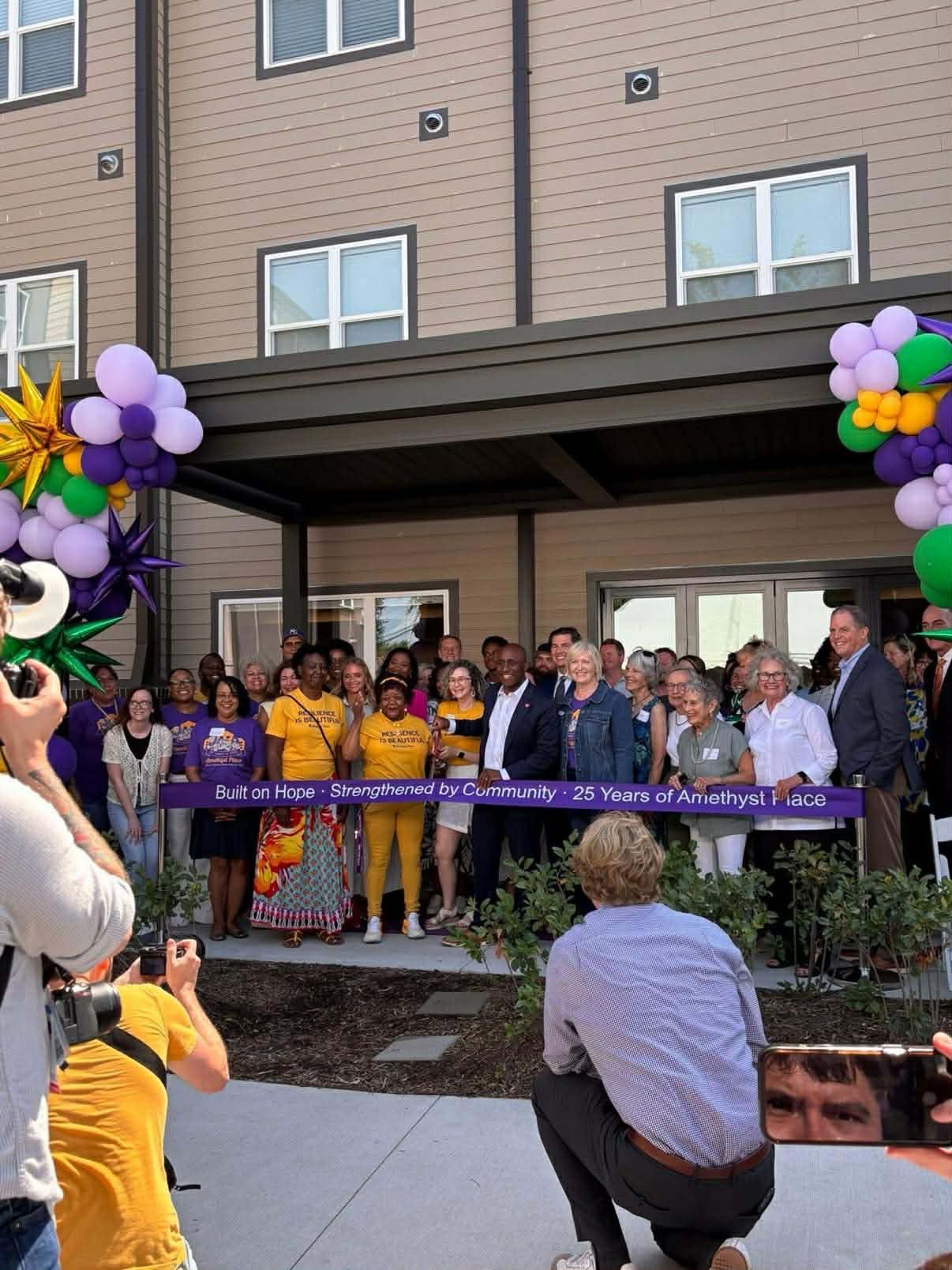 grand opening of commercial remodeling project