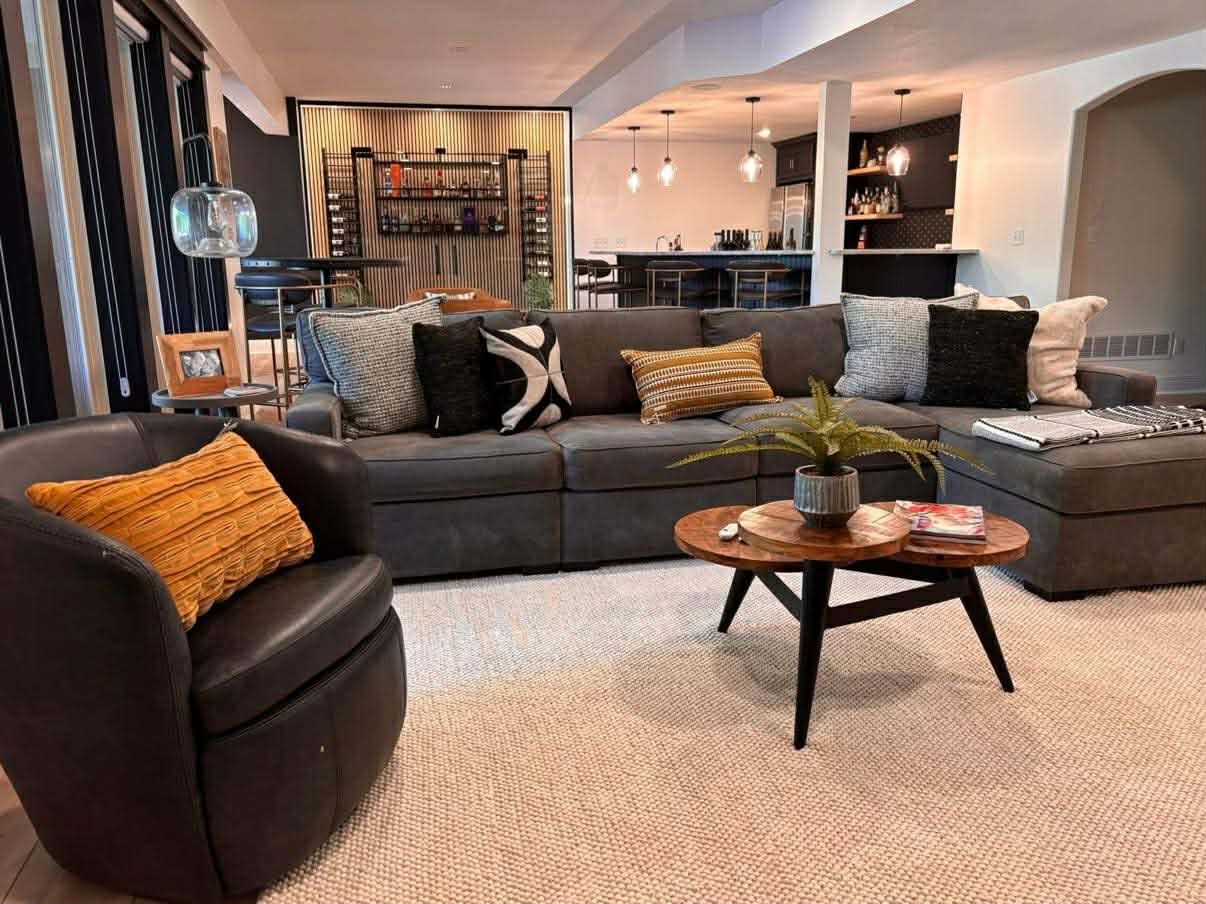 finished basement project leawood