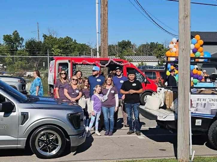 Under pressure in the Turner days parade