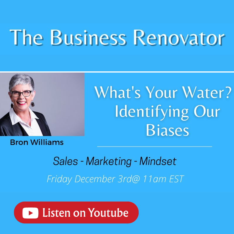 Podcast advertisement: Bron Williams, The Business Renovator.