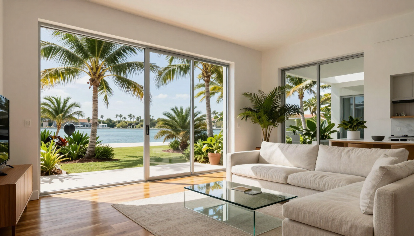 Modern Florida living room