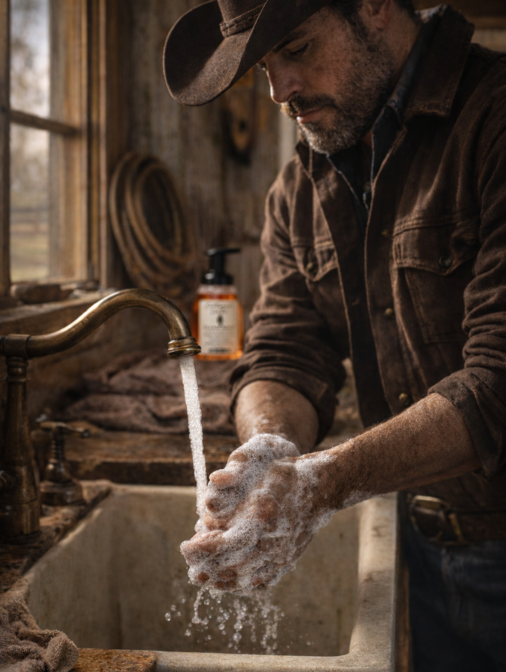 Cattleman's Leather Foaming Hand Soap