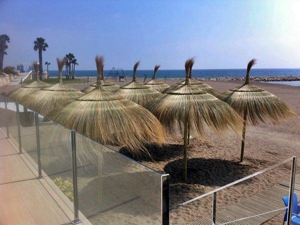 Ibiza parasols in verschillende maten