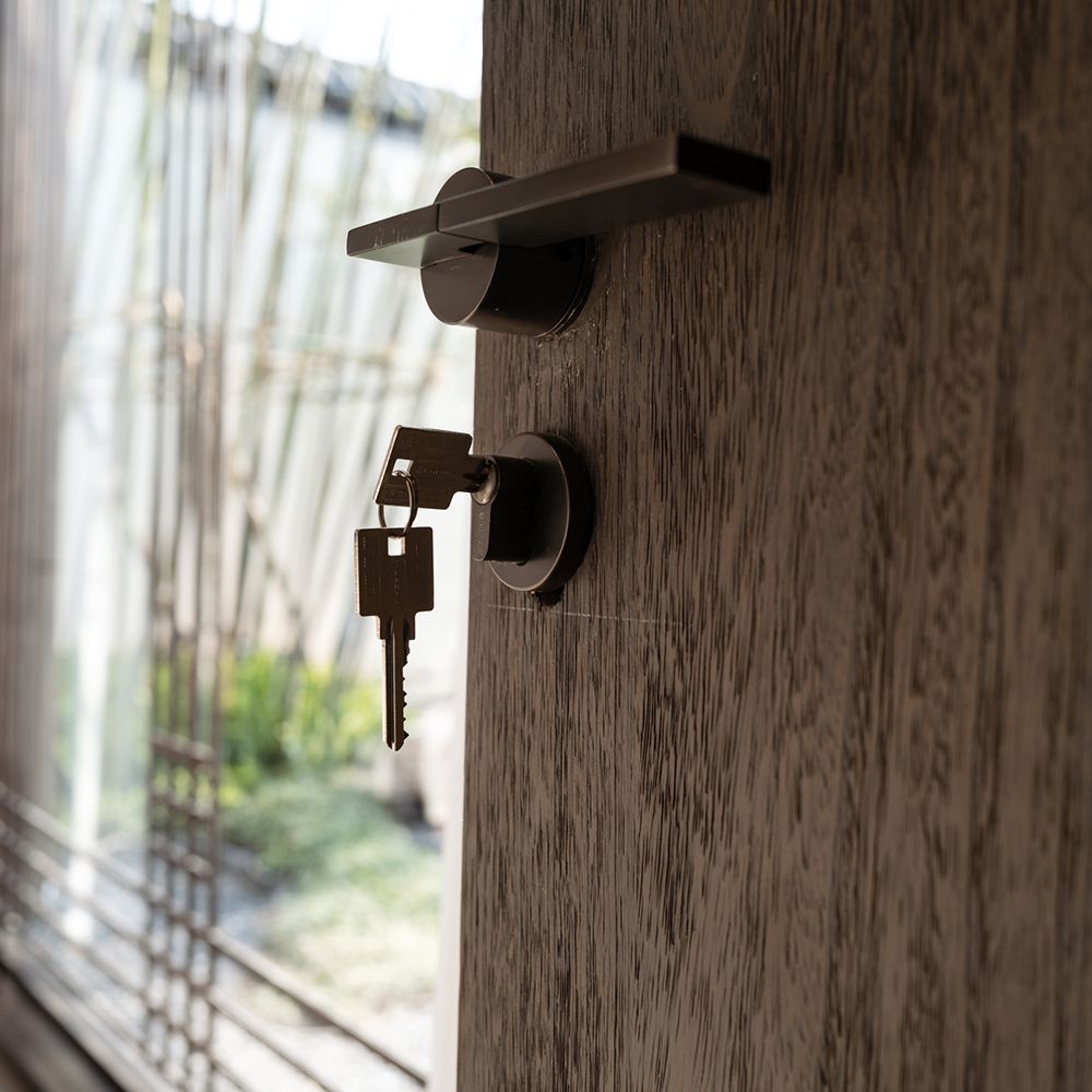 Key on Wooden Door – Leominster, MA – Jim's Lock And Key