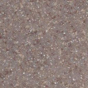 A close up of a brown granite counter top.