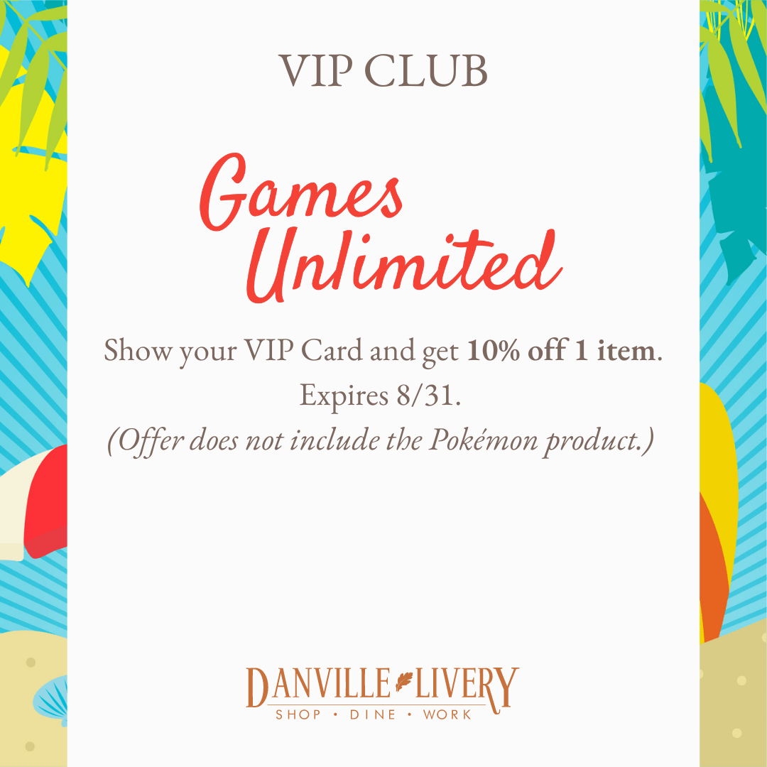 Show your vip card and get 10 % off 1 item.