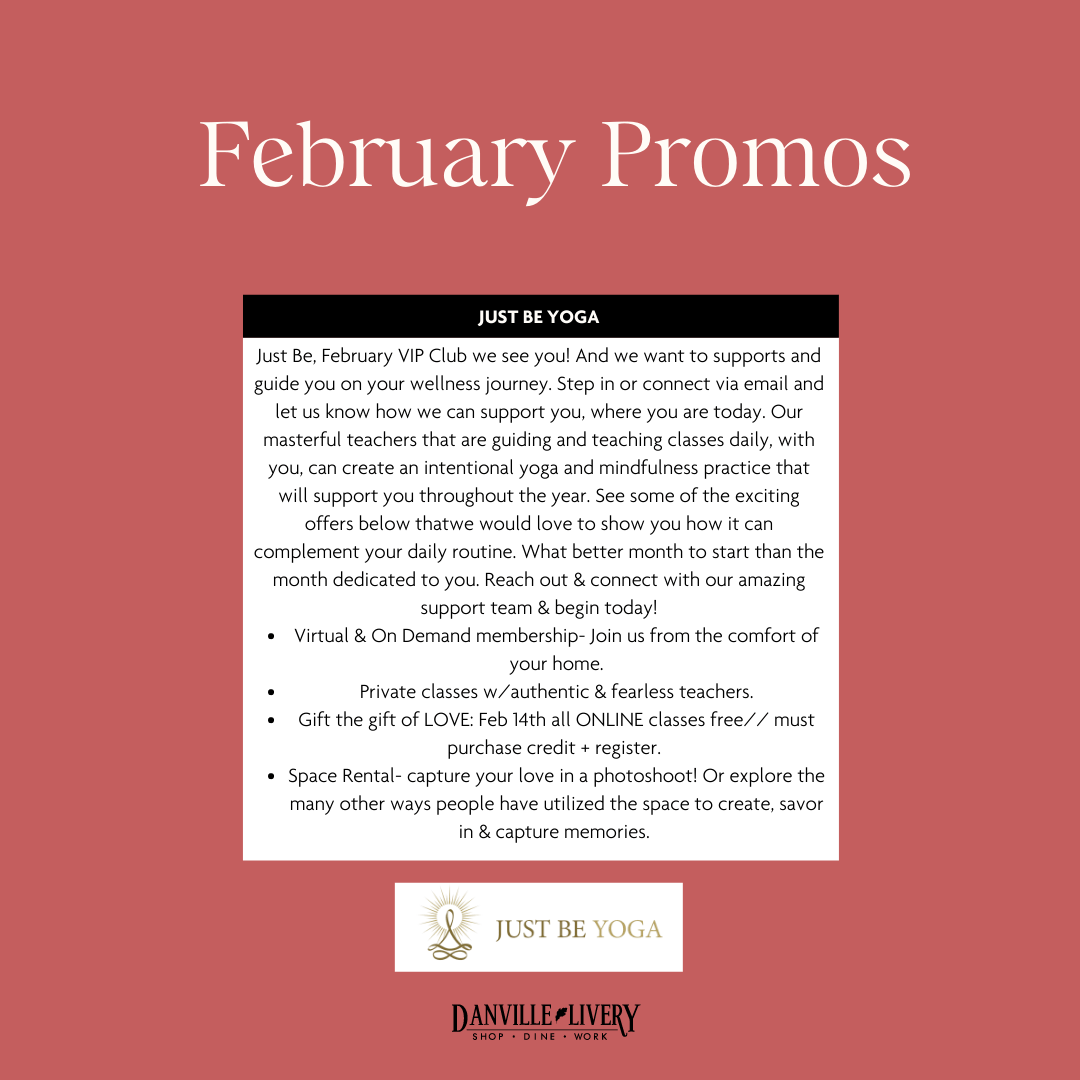 A poster with the words `` february promos '' on it